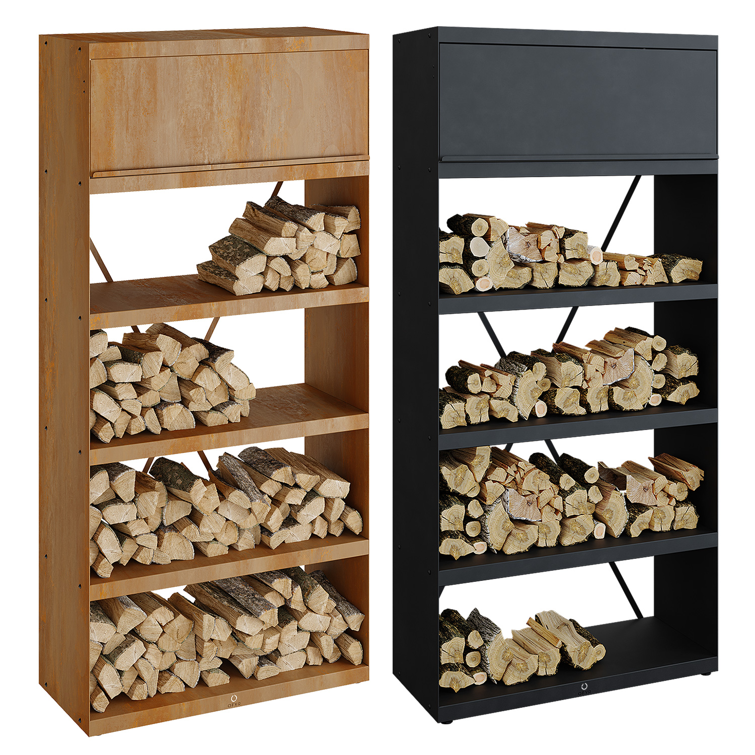 OFYR Holzregal Black 100 OFYR Holzregal Black 100