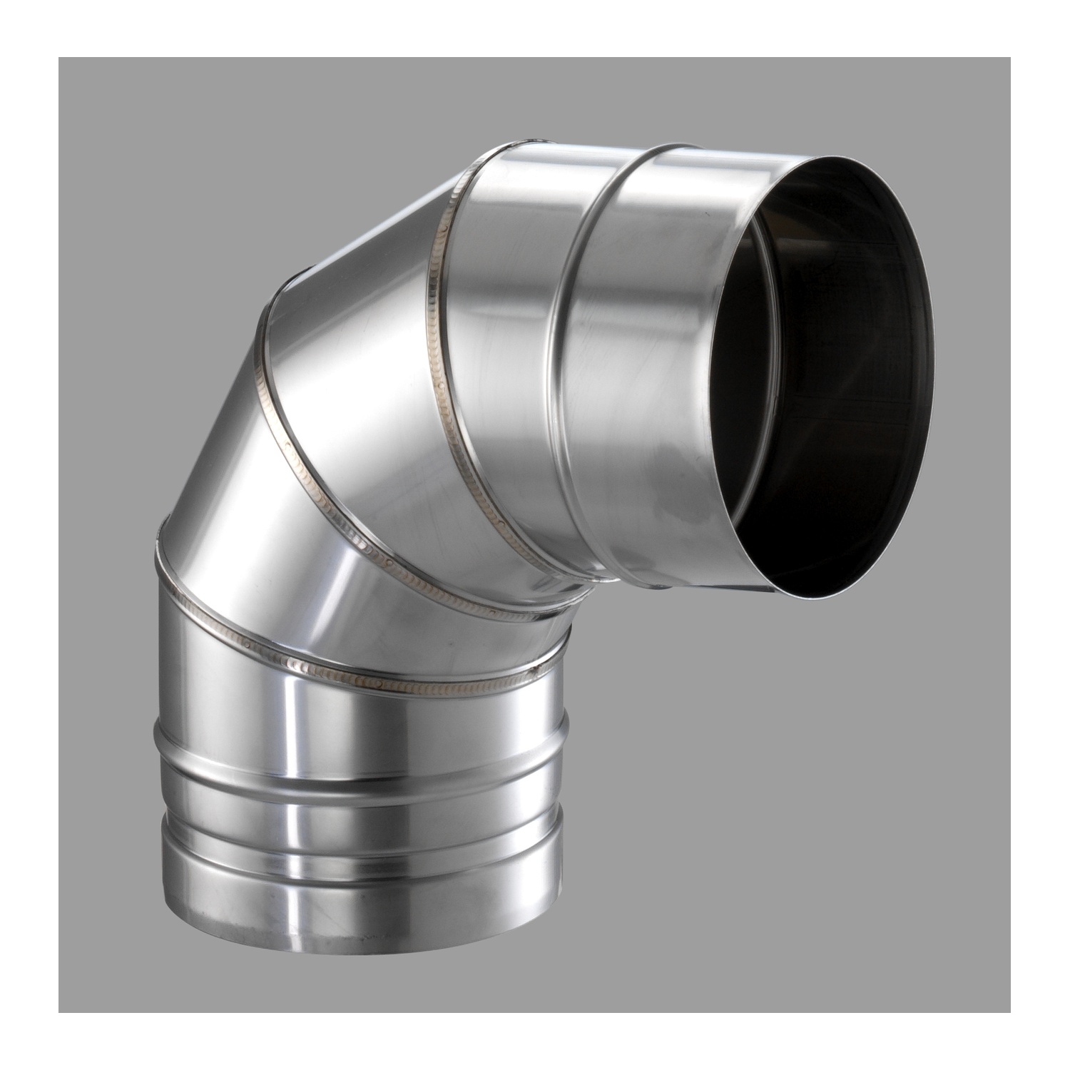 Schiedel PRIMA PLUS Bogen 87° Ø130 mm einwandig matt