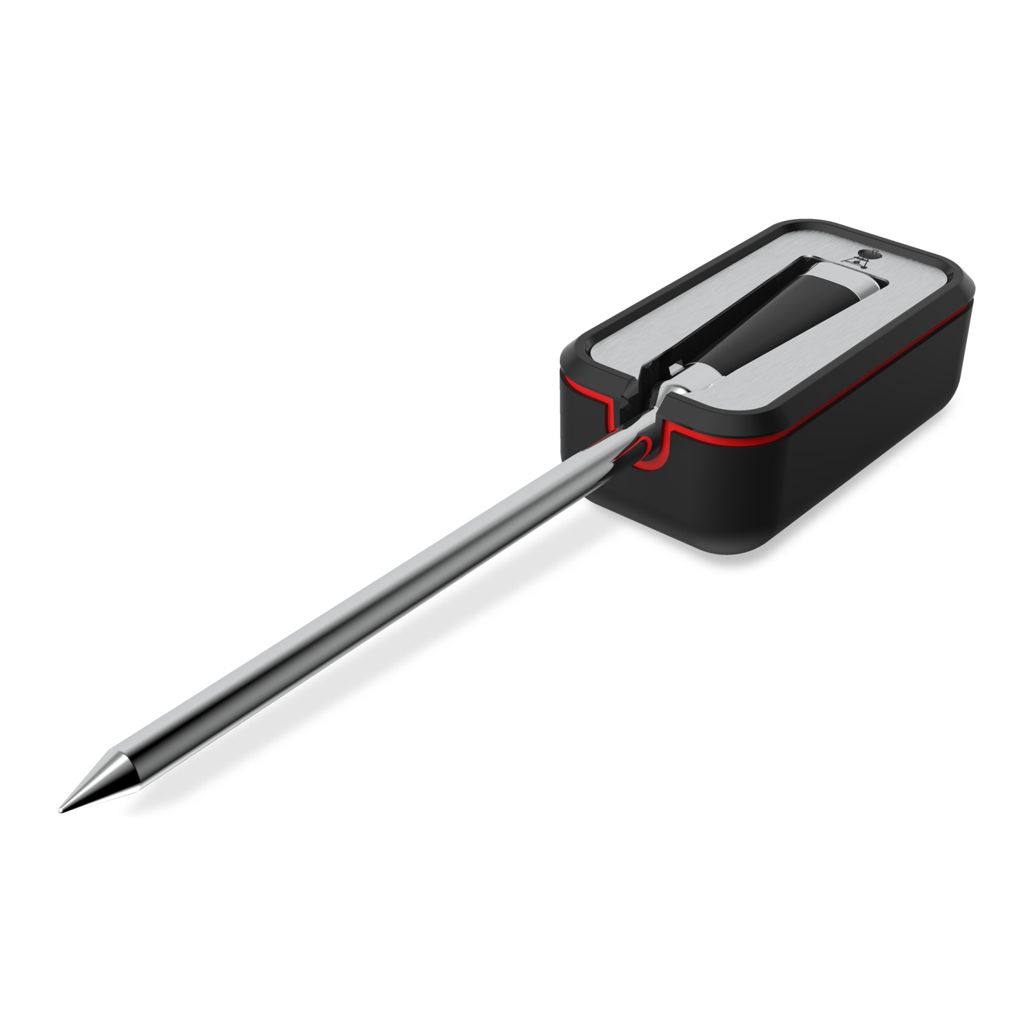 Weber Smartes kabelloses Grillthermometer inkl. Ladegerät schwarz