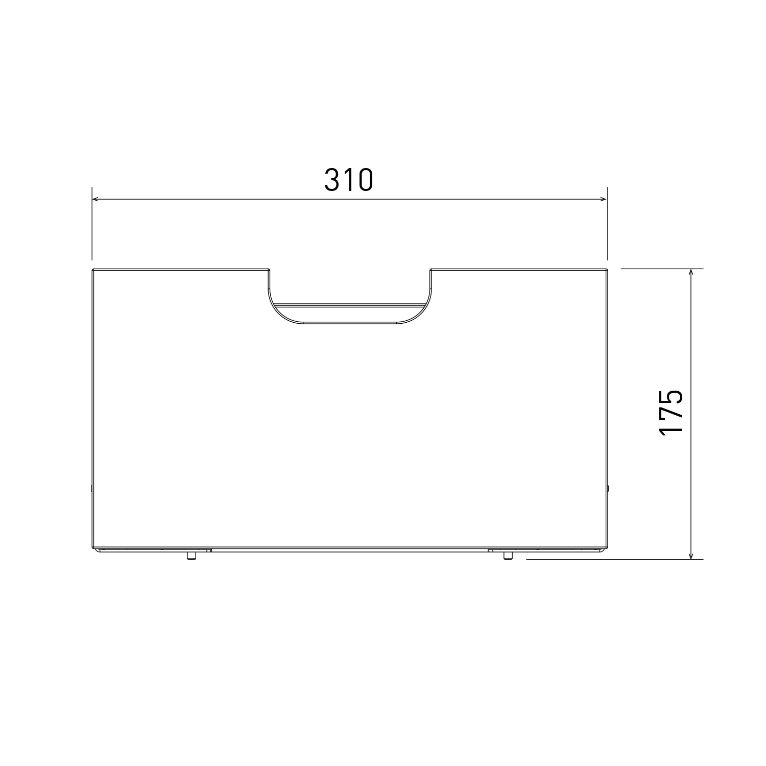 Austroflamm Lux Holzlade zu Beistellboxen