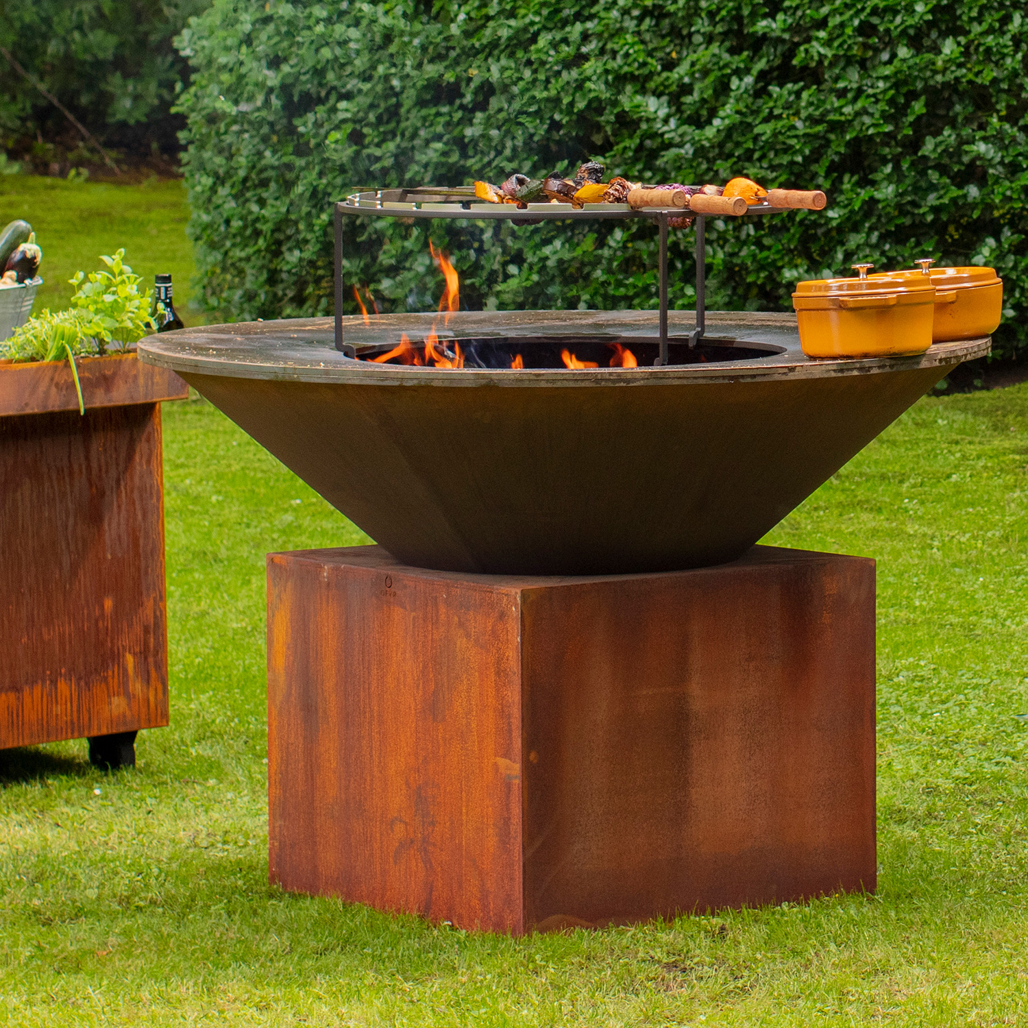 OFYR XL Corten 150 Grill & Feuerstelle OFYR XL Corten 150 Grill & Feuerstelle