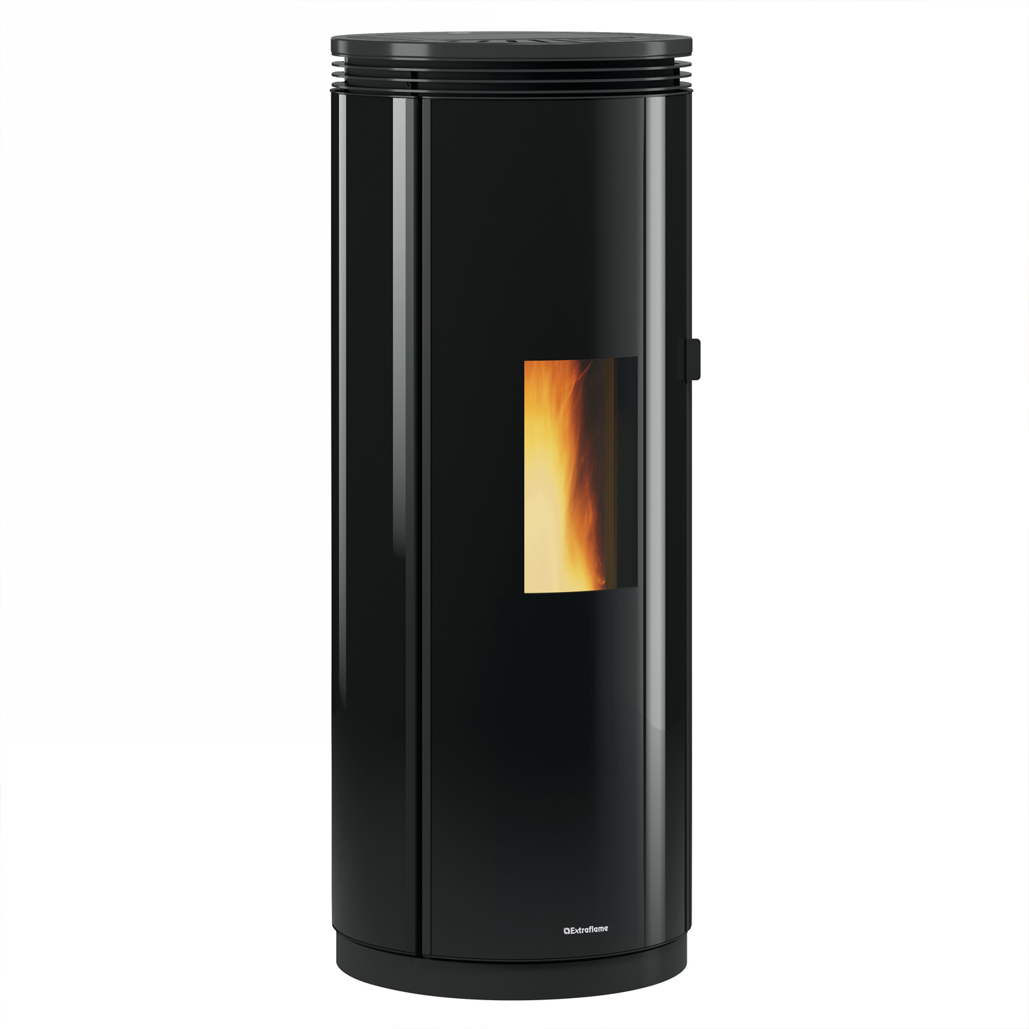 Extraflame Prestige Line Pamela Pelletofen Stahl Crystal Schwarz