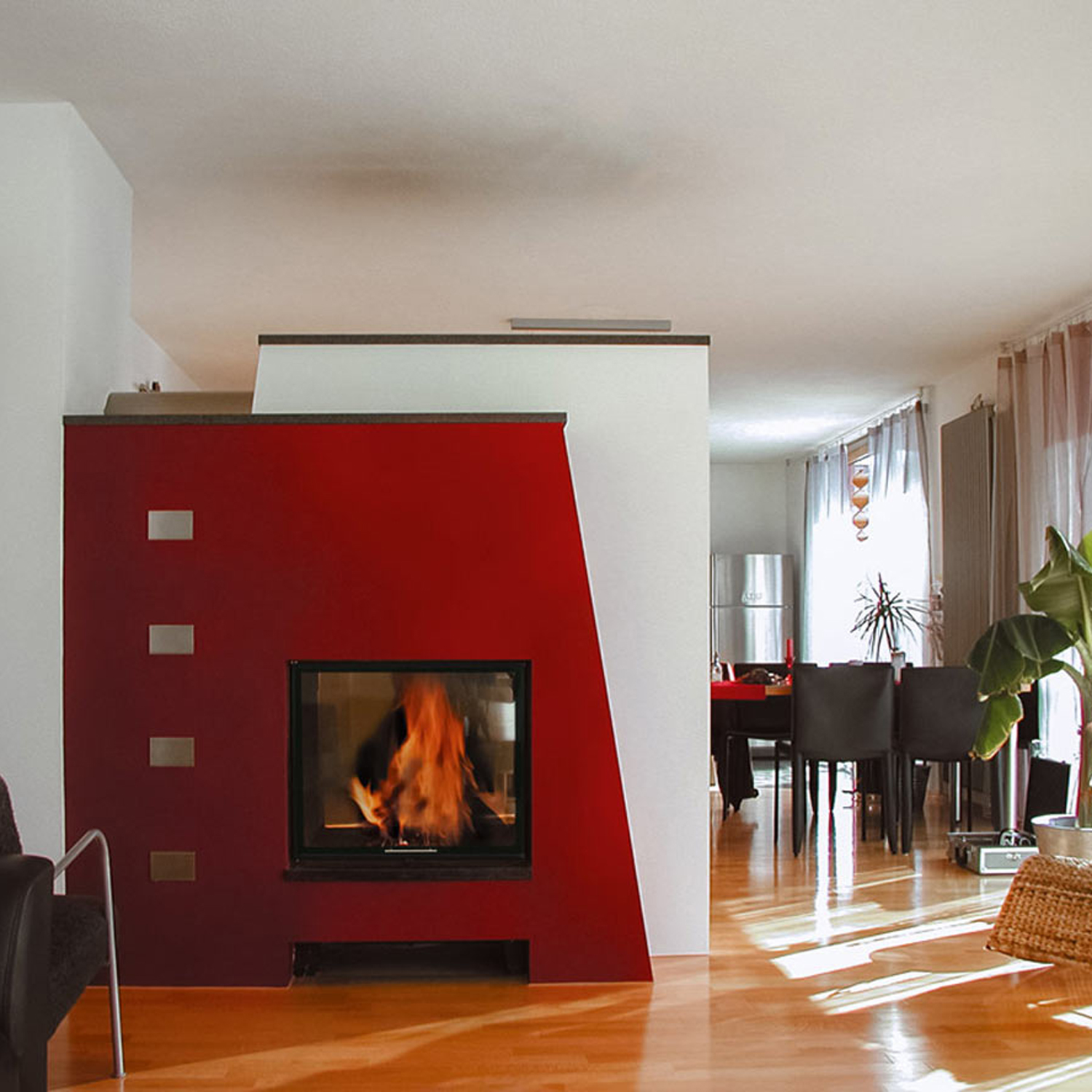 Spartherm Varia FD H2O 10 kW wasserführender Kamineinsatz links Spartherm Varia FD H2O 10 kW wasserführender Kamineinsatz links