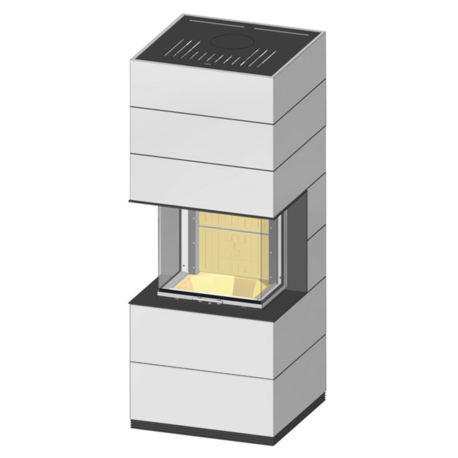 Spartherm Kaminbausatz SIM 2/3/Arte 3RL-60h-4S Natur Spartherm Kaminbausatz SIM 2/3/Arte 3RL-60h-4S Natur