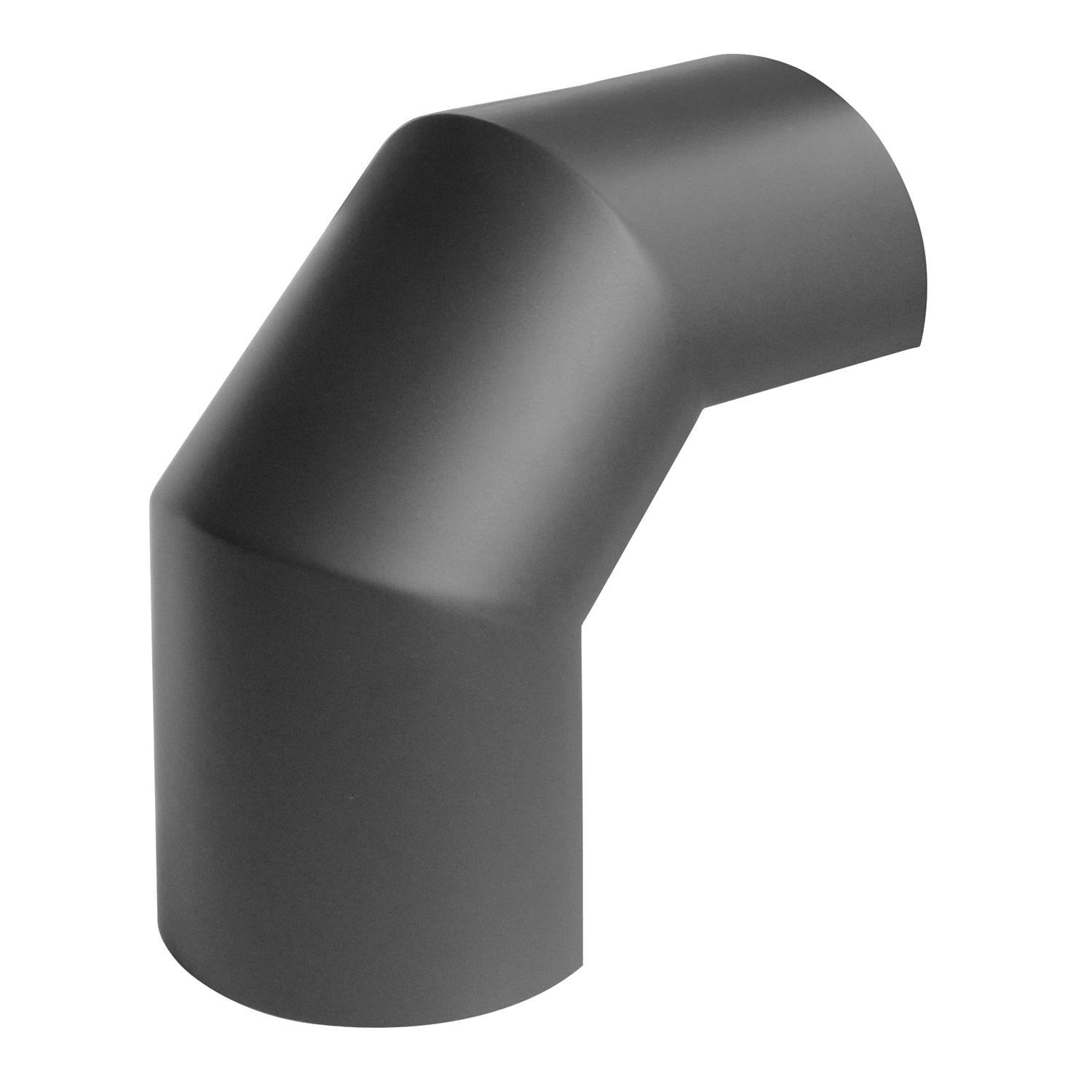 Raik Basic Thermoschild 160mm gussgrau für 3teiligen Bogen 90° für Rauchrohr / Ofenrohr