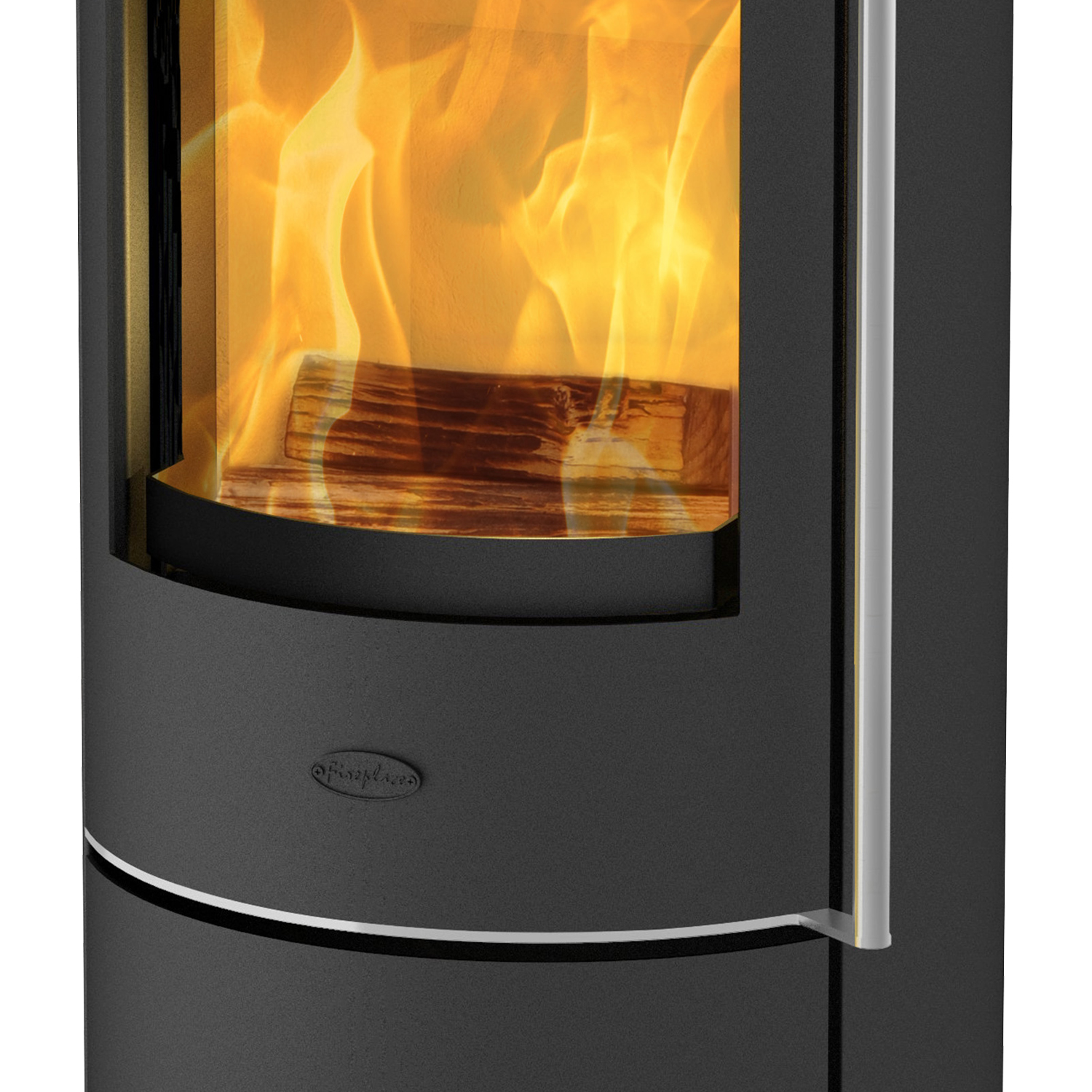 Fireplace Rondale Kaminofen Stahl Schwarz | Topplatte Speckstein Fireplace Rondale Kaminofen Stahl Schwarz | Topplatte Speckstein
