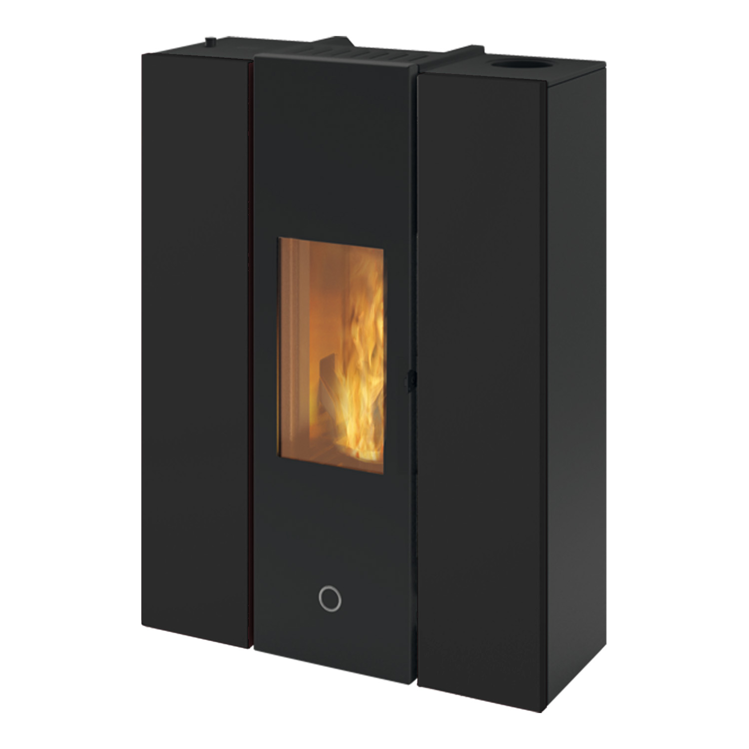 EK63 Gotha 70 Evo Pelletofen Stahl schwarz