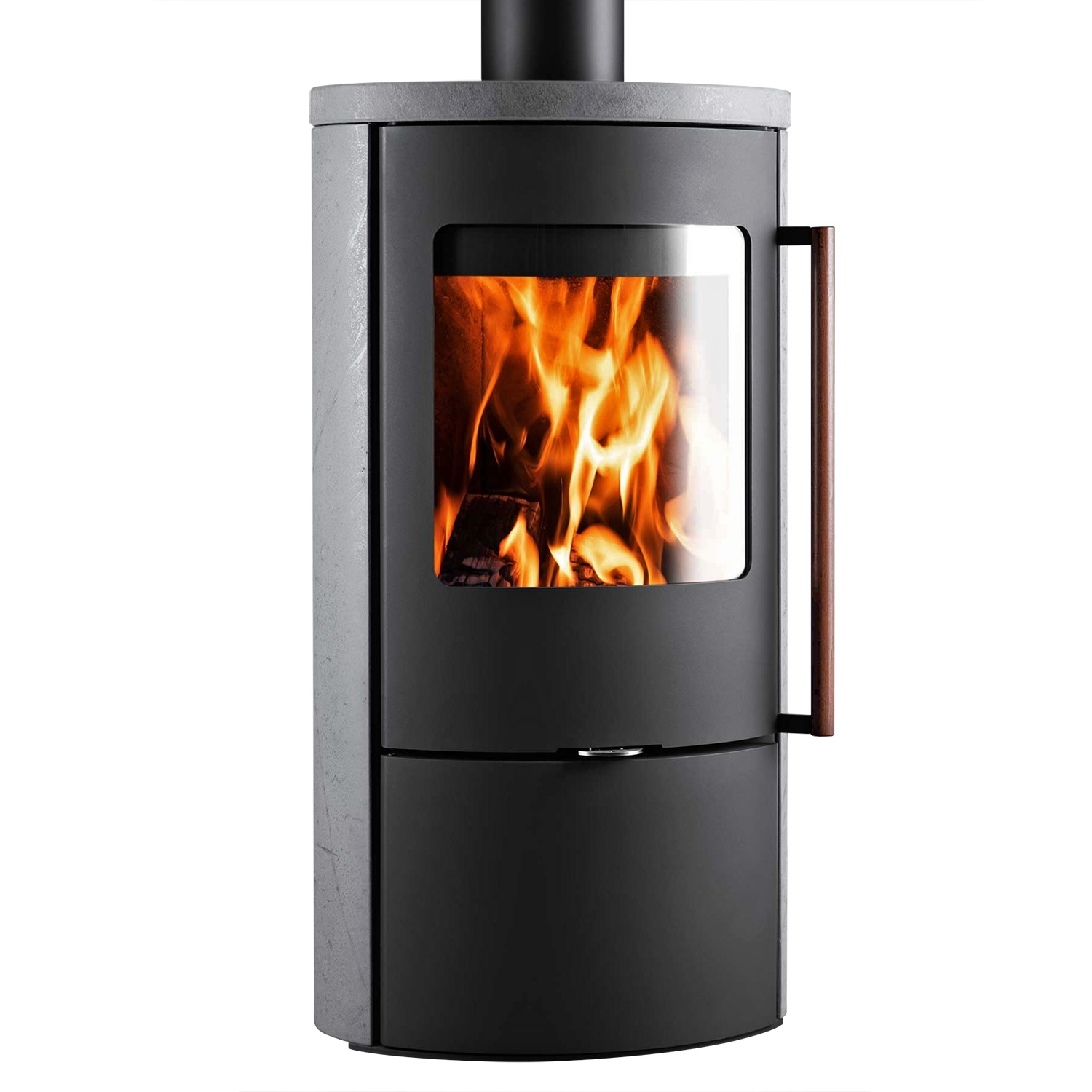 Novaline Carino SK Grey Rock Kaminofen