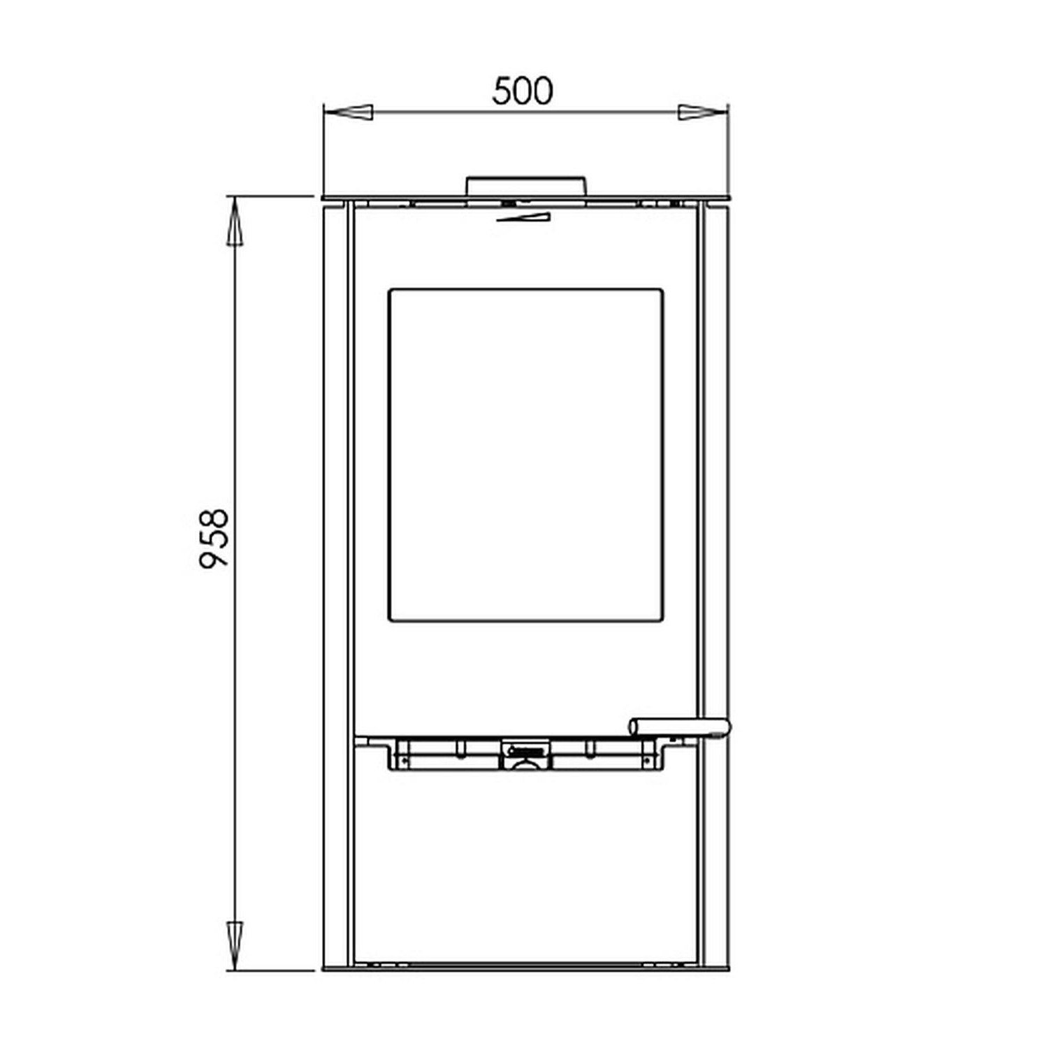 Aduro 9.1 Kaminofen Schwarz