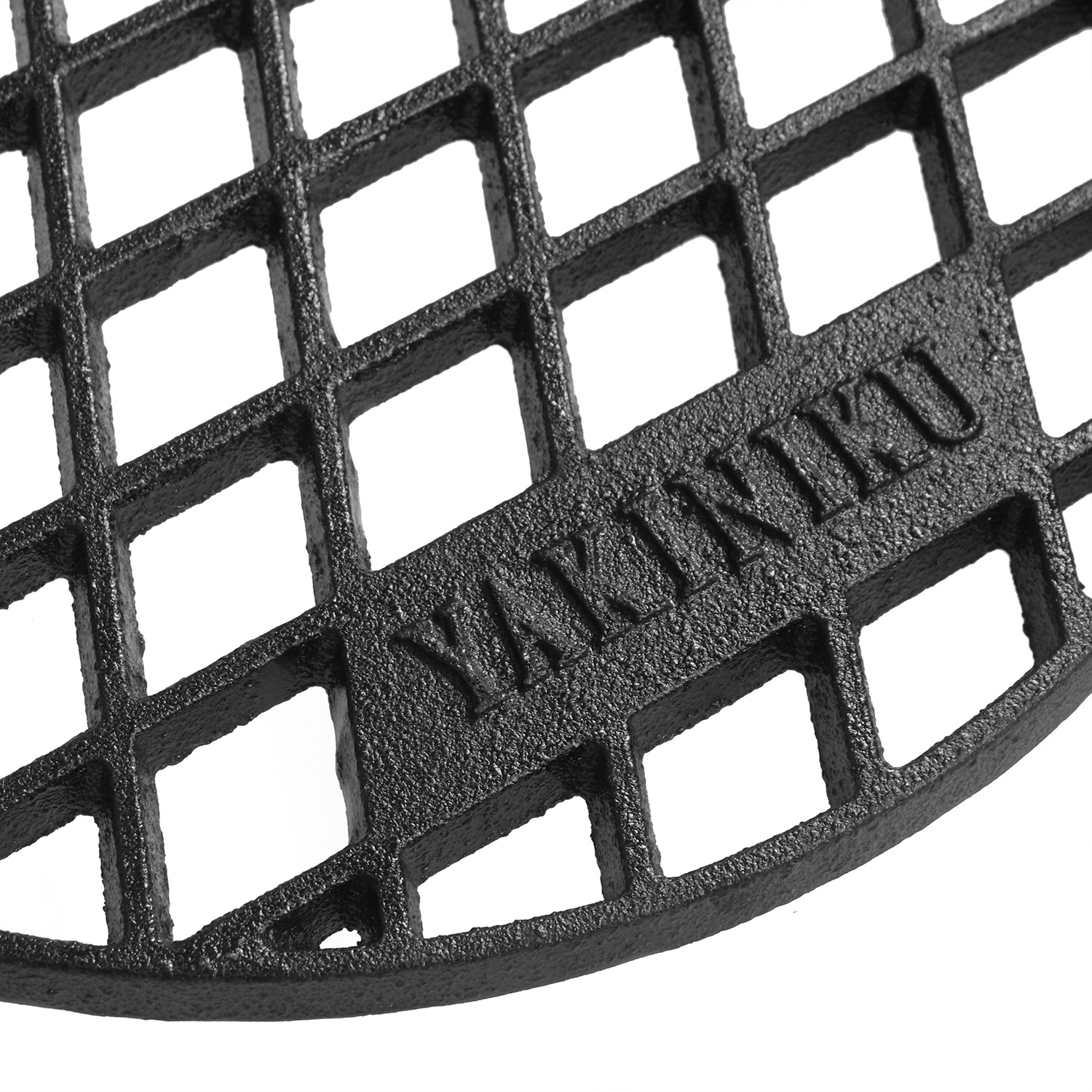 Yakiniku Gusseisenrost mit Logo für Keramik Grill Kamado Compact