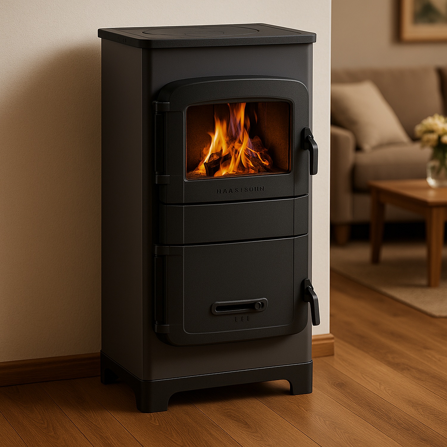 Wamsler Raumheizer RH-8F Naturstein m. Dauerbrand/Automatik