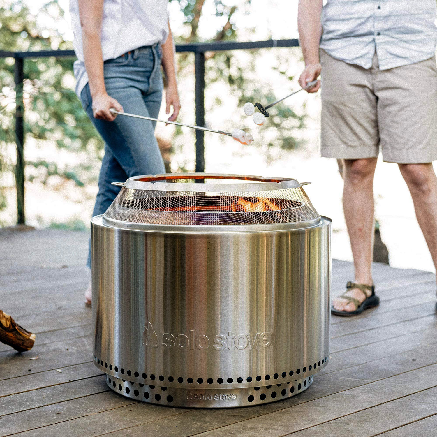 Solo Stove Feuerschutz für Yukon 2-teilig Solo Stove Feuerschutz für Yukon 2-teilig