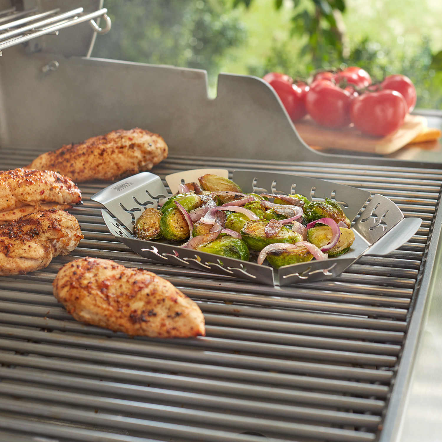 Weber Premium-Grillkorb Edelstahl klein Weber Premium-Grillkorb Edelstahl klein