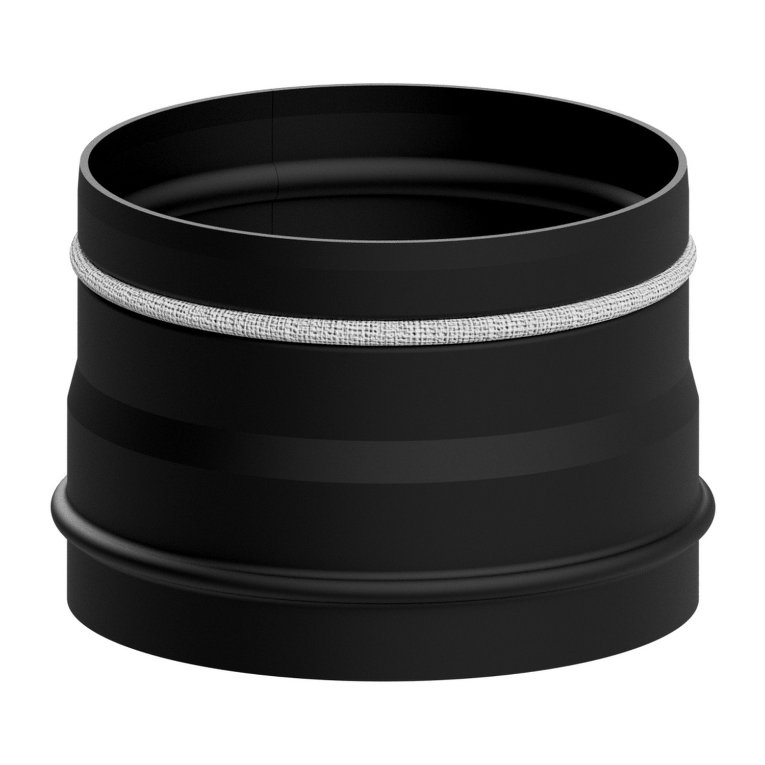 Raik Ofenanschlussstück LS Durchmesser 150x110 schwarz Raik Ofenanschlussstück LS Durchmesser 150x110 schwarz