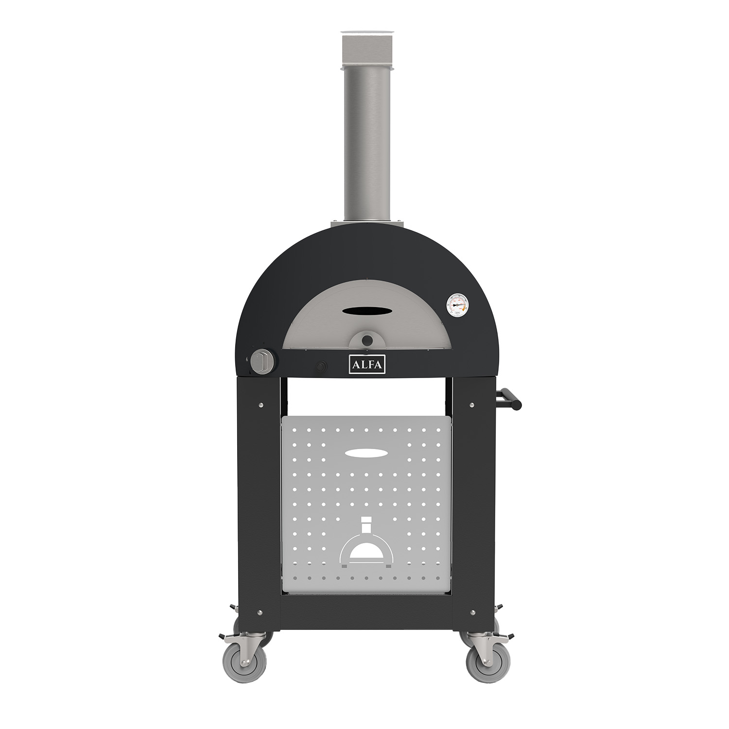 Alfa Pizza Moderno 1 Unterbau Schwarz