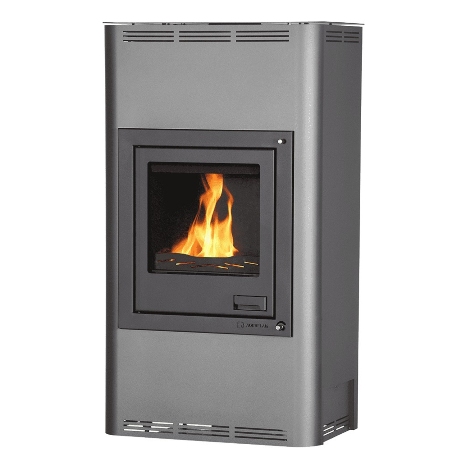 Aquaflam 17 Automatic Wasserführender Kaminofen Grey