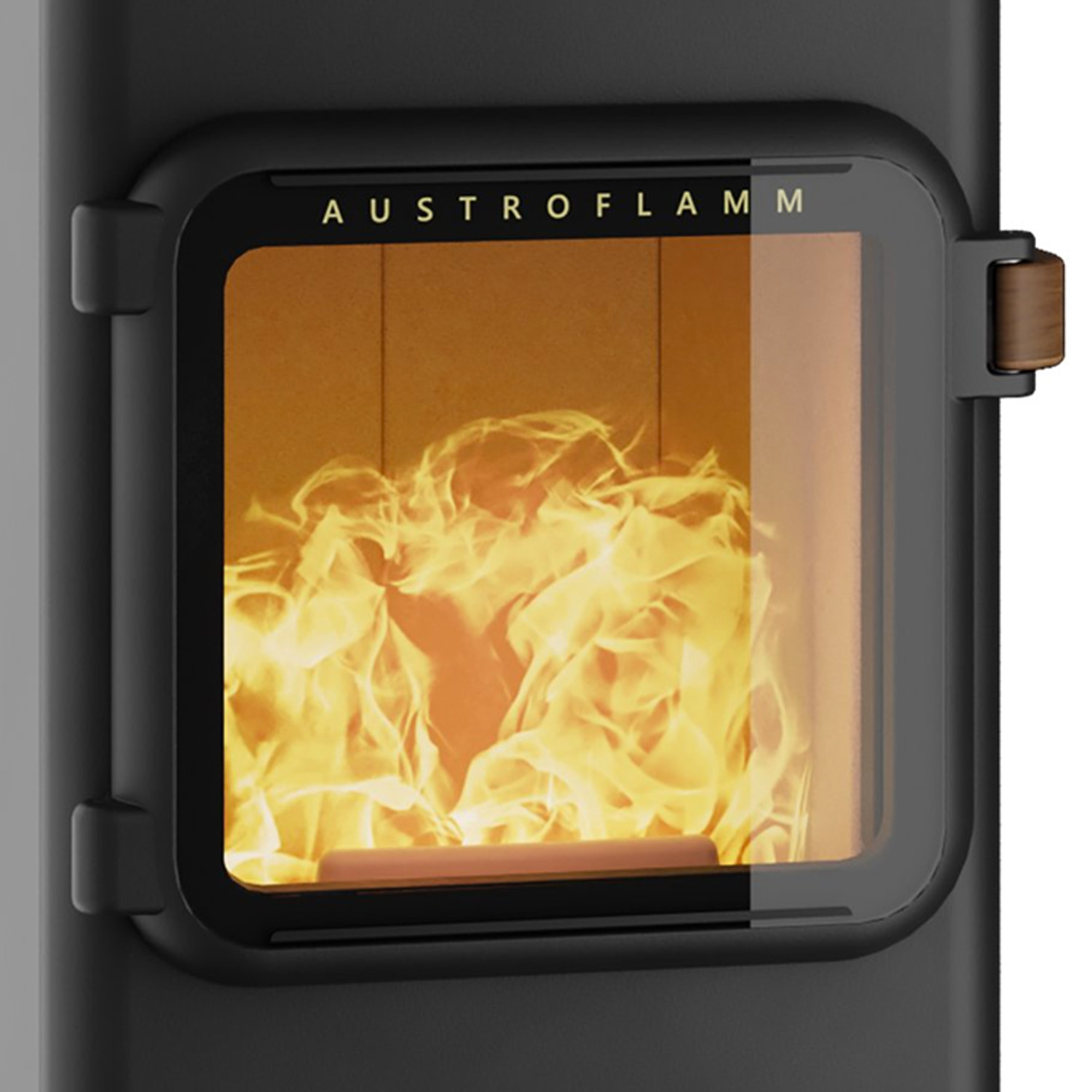 Austroflamm Luca Cook Kaminofen mit Herdplatte Abgang hinten