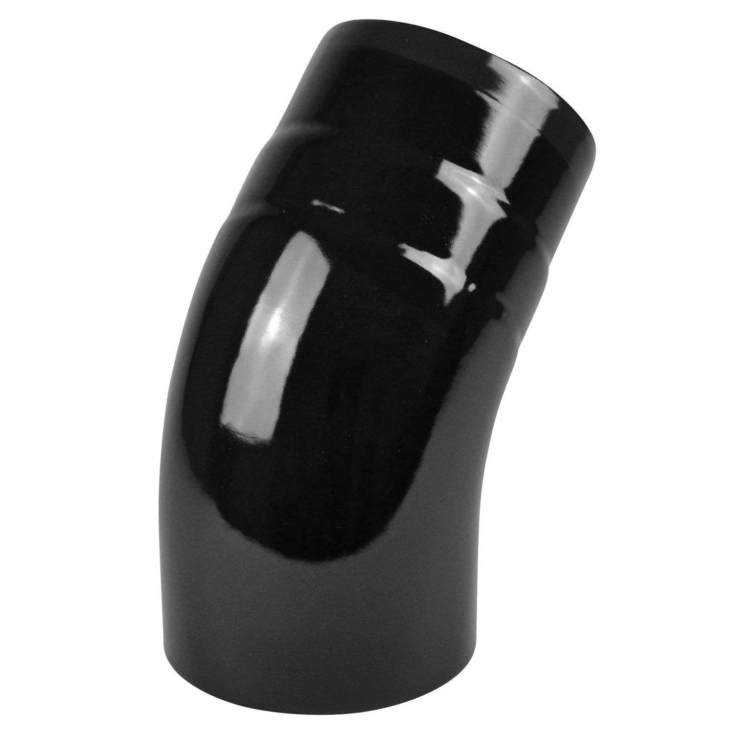 Raik Rauchrohrbogen / Ofenrohrbogen Emaille 120mm - 45° Bogen glatt Schwarz Raik Rauchrohrbogen / Ofenrohrbogen Emaille 120mm - 45° Bogen glatt Schwarz