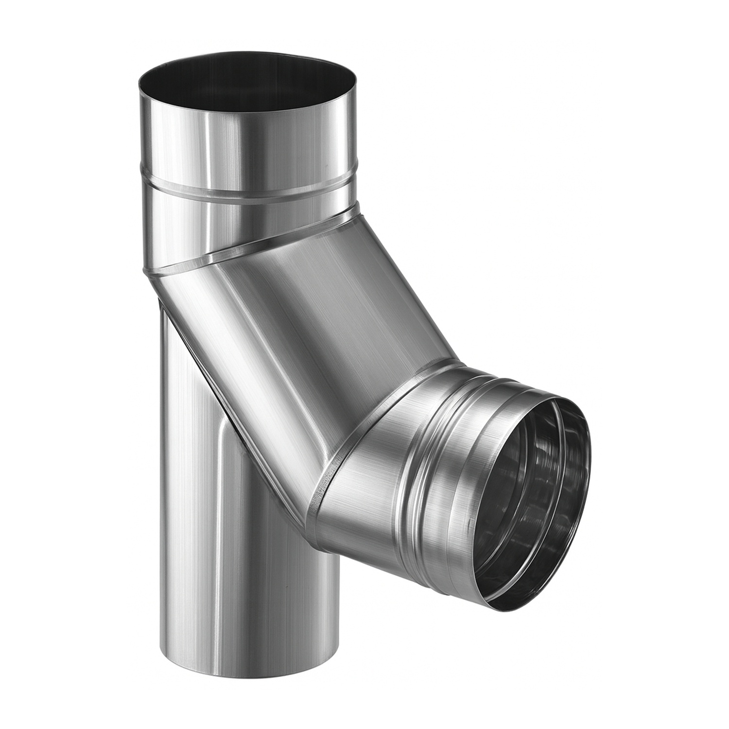 Schiedel PRIMA PLUS Bogen 85° Ø113 mm mit Stützfuß einwandig matt