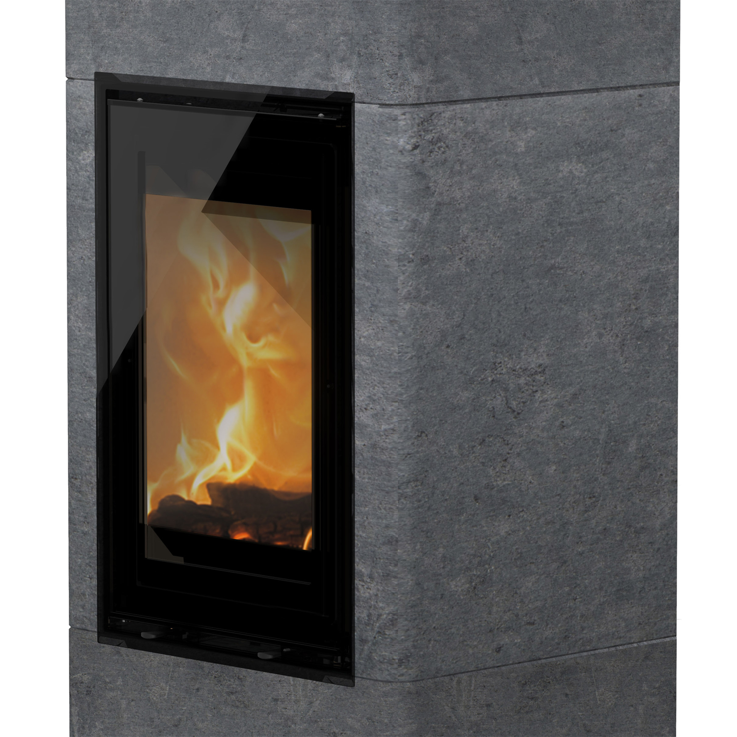 Lotus Beto 700M Kaminofen Magic Tür, Topplatte Grau