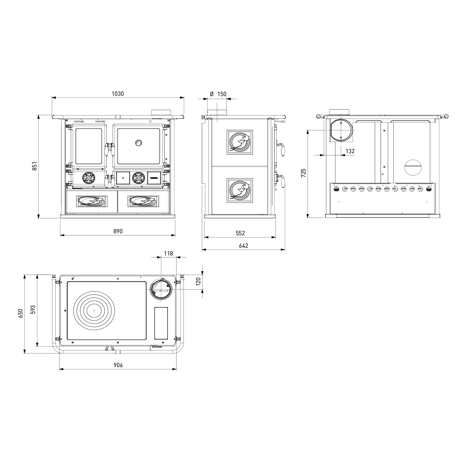 La Nordica Rosa 5.0 Küchenofen Ceramica Liberty Bordeaux La Nordica Rosa 5.0 Küchenofen Ceramica Liberty Bordeaux
