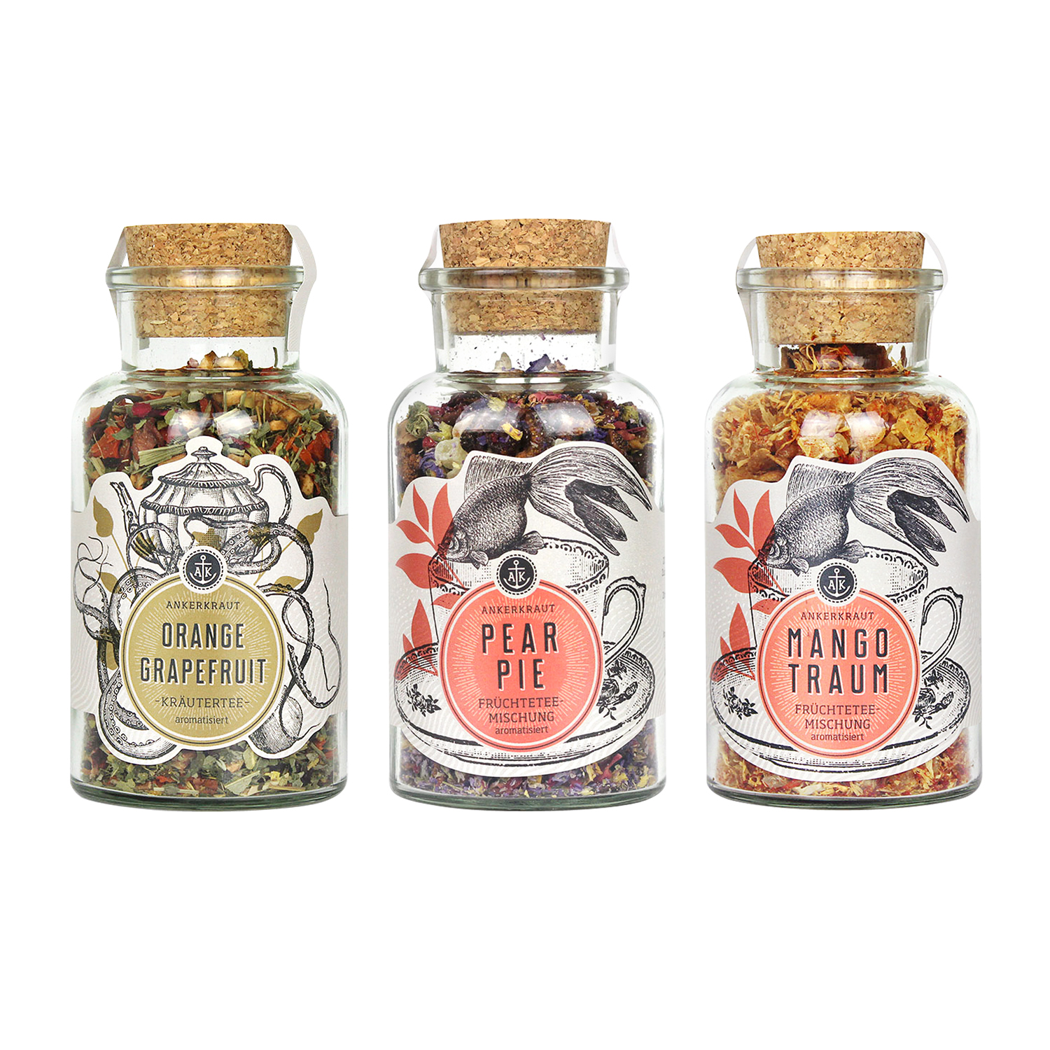 Ankerkraut Tee-Set Frisch & Fruchtig Ankerkraut Tee-Set Frisch & Fruchtig