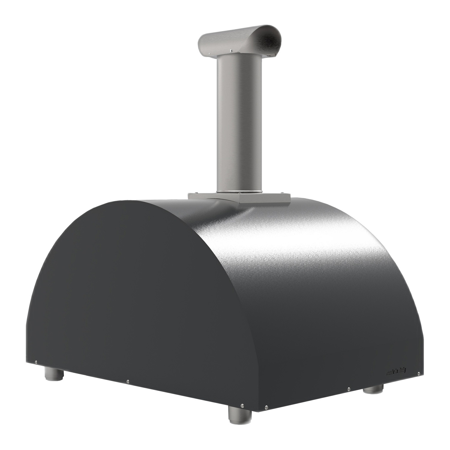 Alfa Classico 4 Pizze Pizzaofen Holz Schiefer Grau