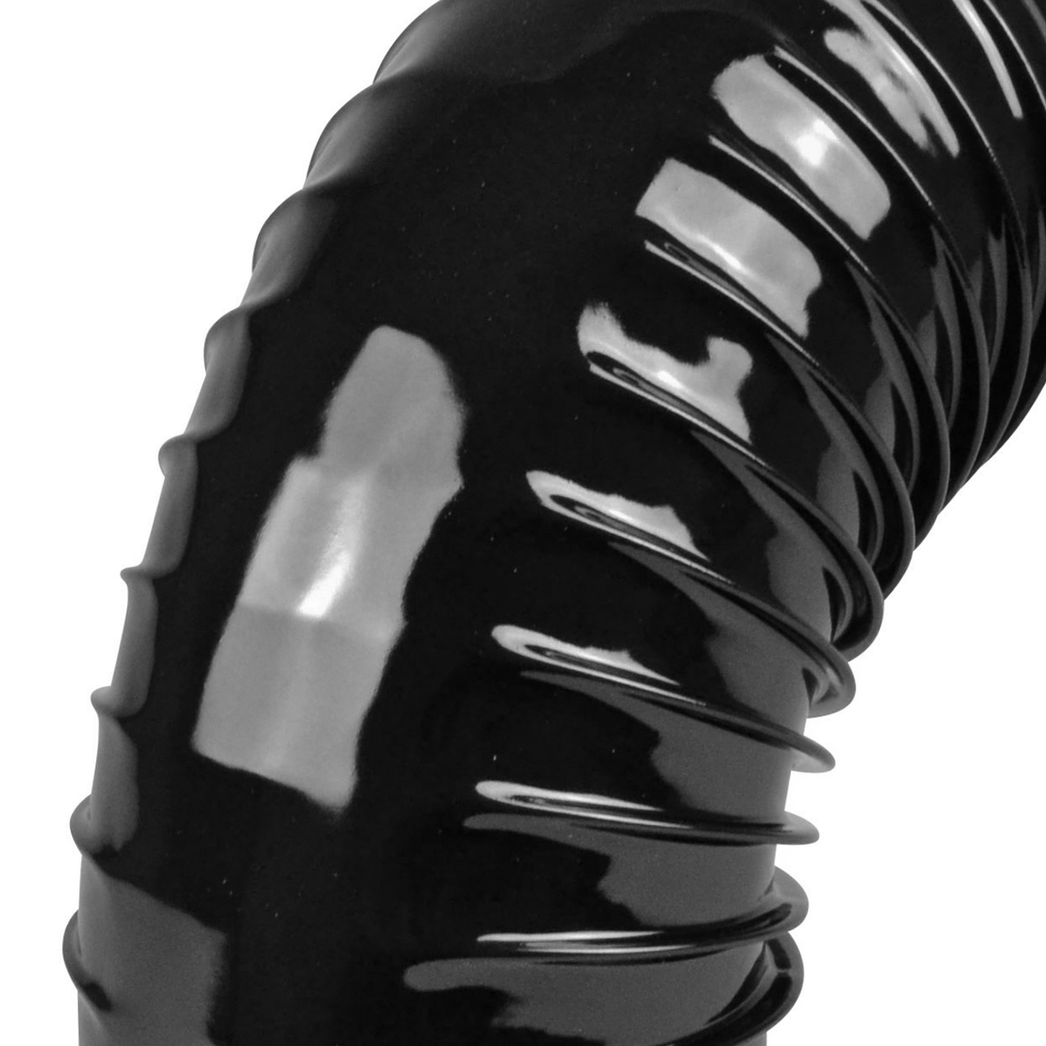 Raik Rauchrohrbogen / Ofenrohrbogen Emaille 150mm - 90° Bogen gerippt Schwarz Raik Rauchrohrbogen / Ofenrohrbogen Emaille 150mm - 90° Bogen gerippt Schwarz