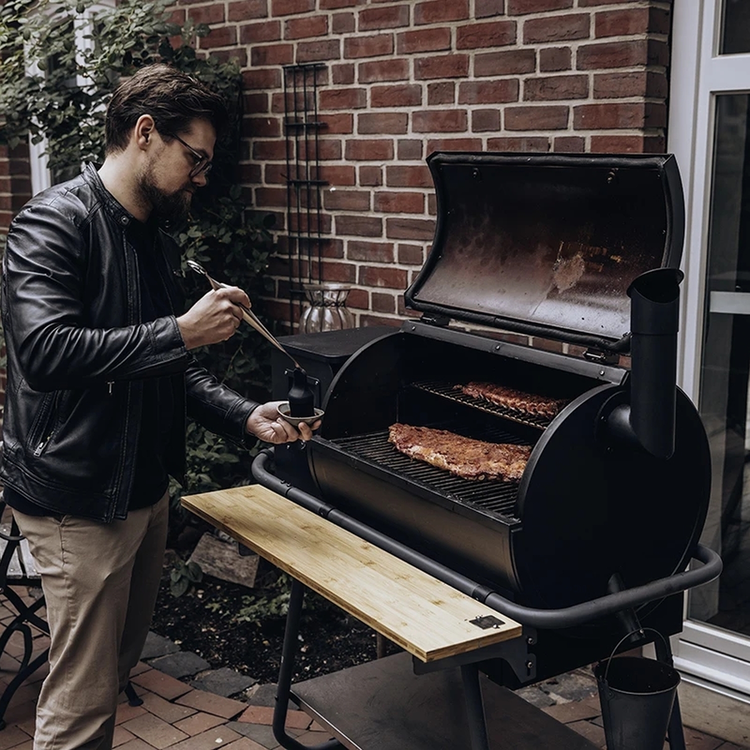 Moesta Simple BBQ Pinsel Edelstahl 37,5 cm