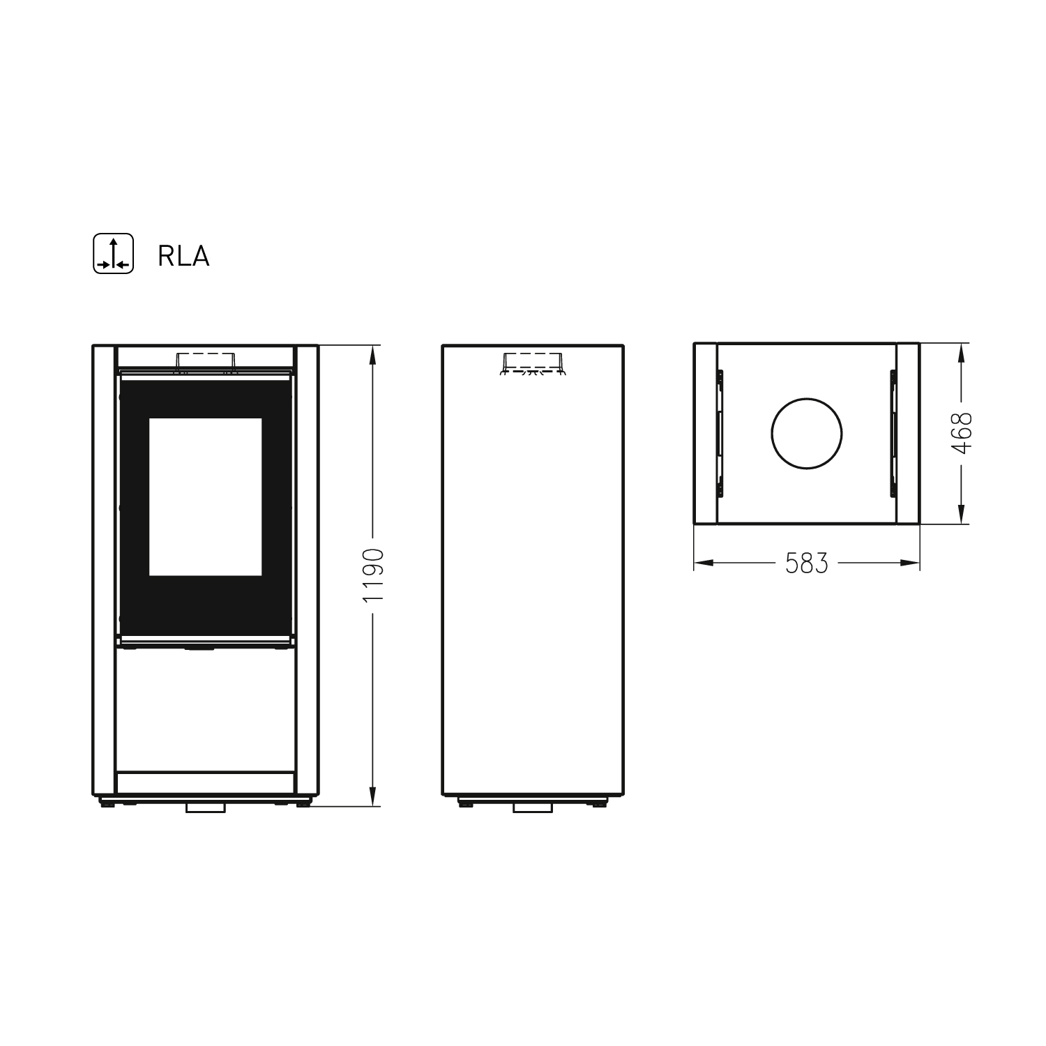 Spartherm Ambiente a8 Kaminofen Kalkstein Porto Blanco