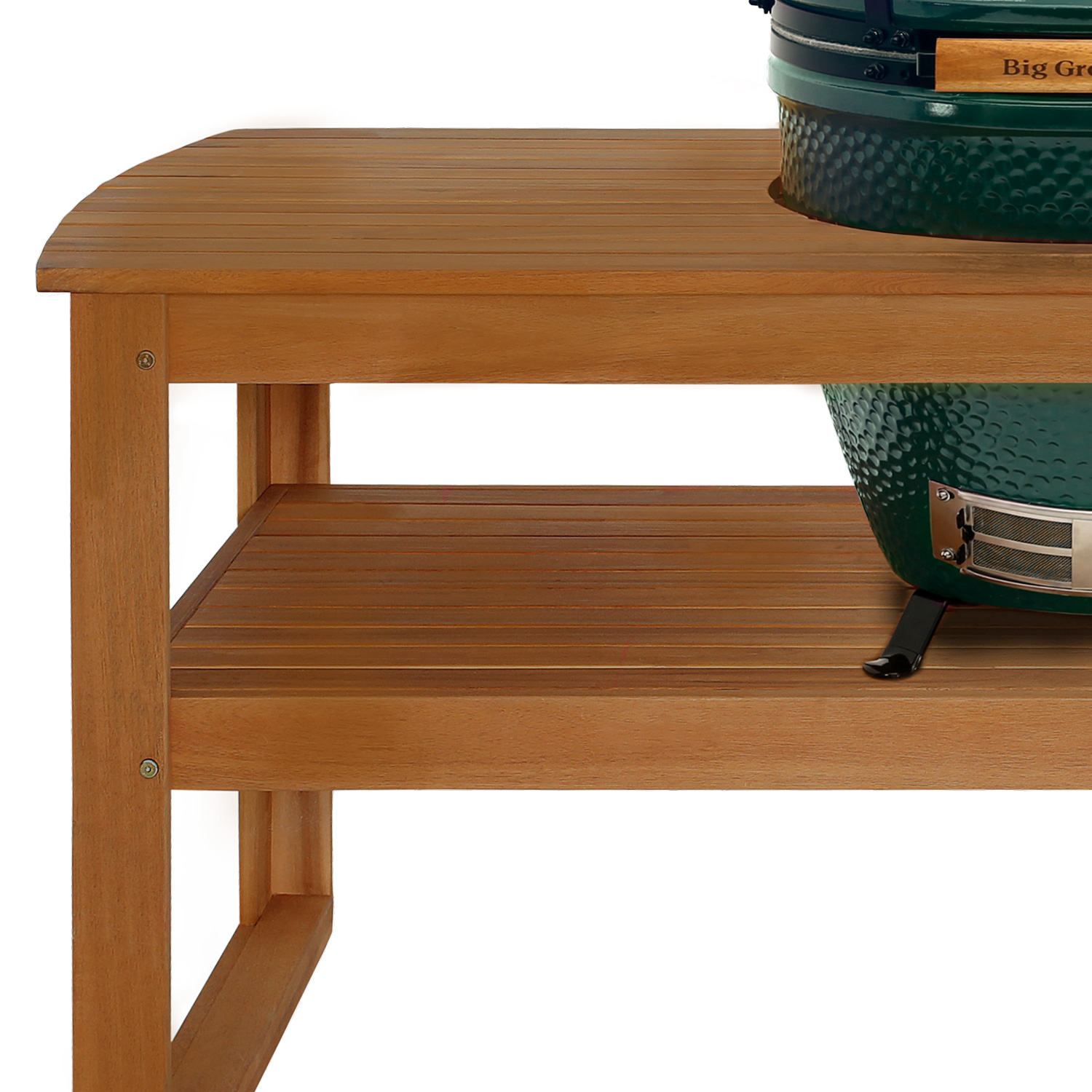 Big Green Egg Tisch aus Eukalyptusholz für XLarge