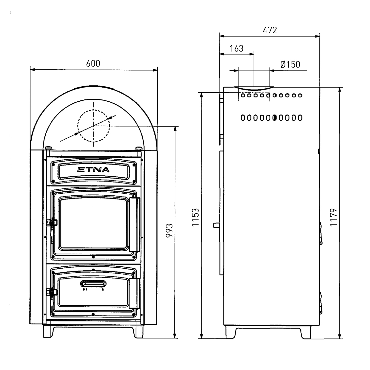 Wamsler Etna 10990 Werkstattofen