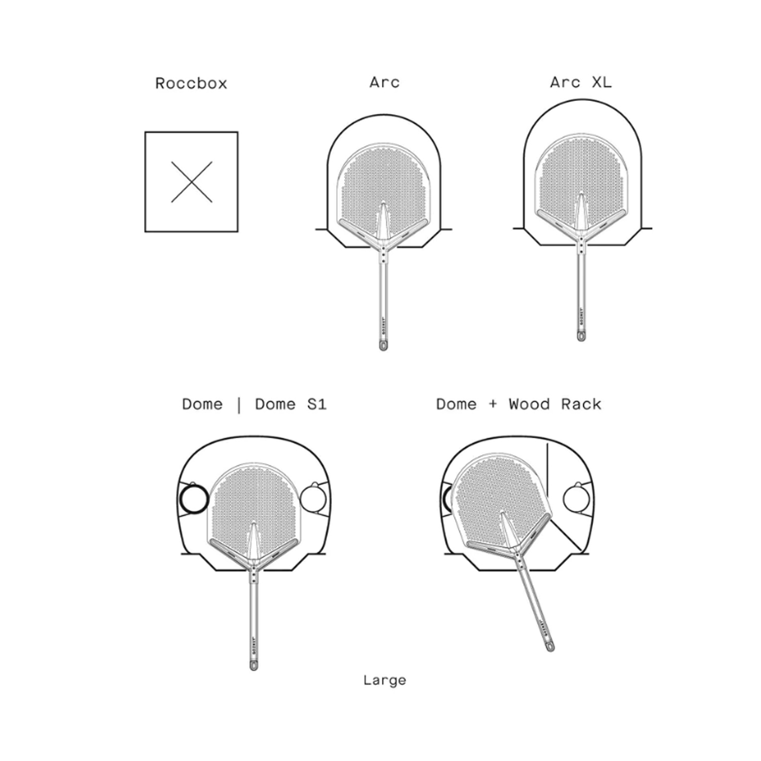 Gozney Pro Aluminium-Pizzaheber 14" Large Gozney Pro Aluminium-Pizzaheber 14" Large