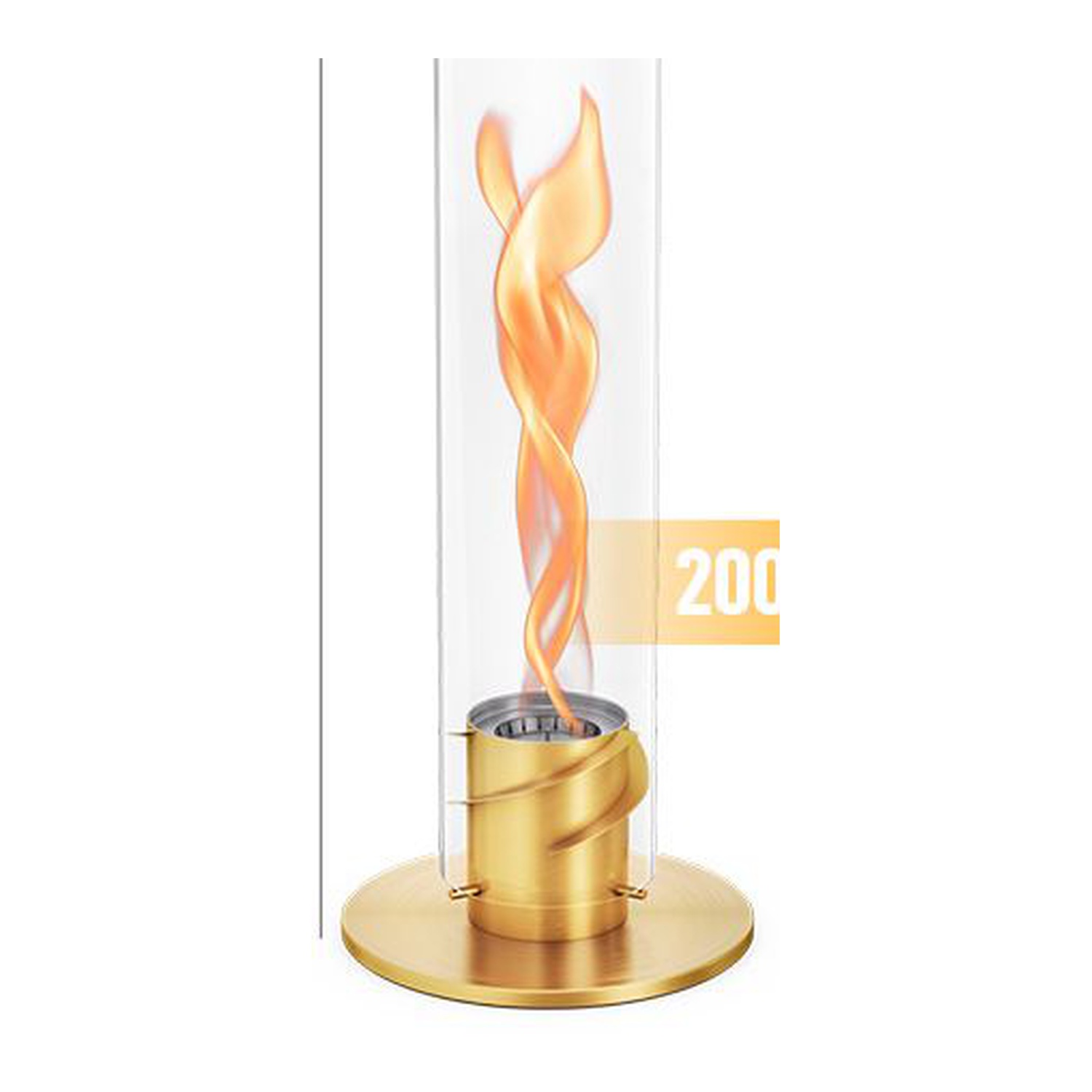 höfats SPIN 1200 Tischfeuer gold höfats SPIN 1200 Tischfeuer gold