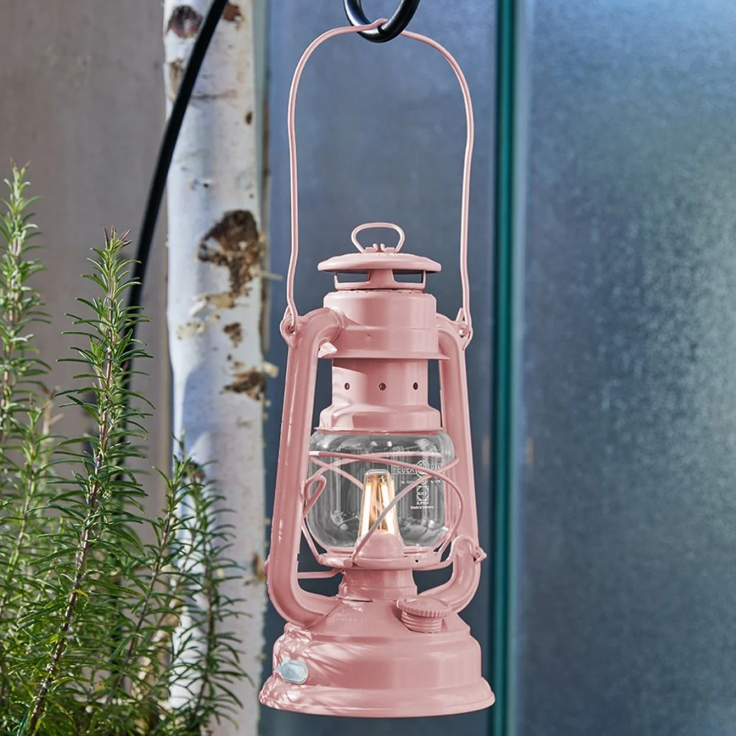 Feuerhand Baby Special 276 LED Laterne Rosé