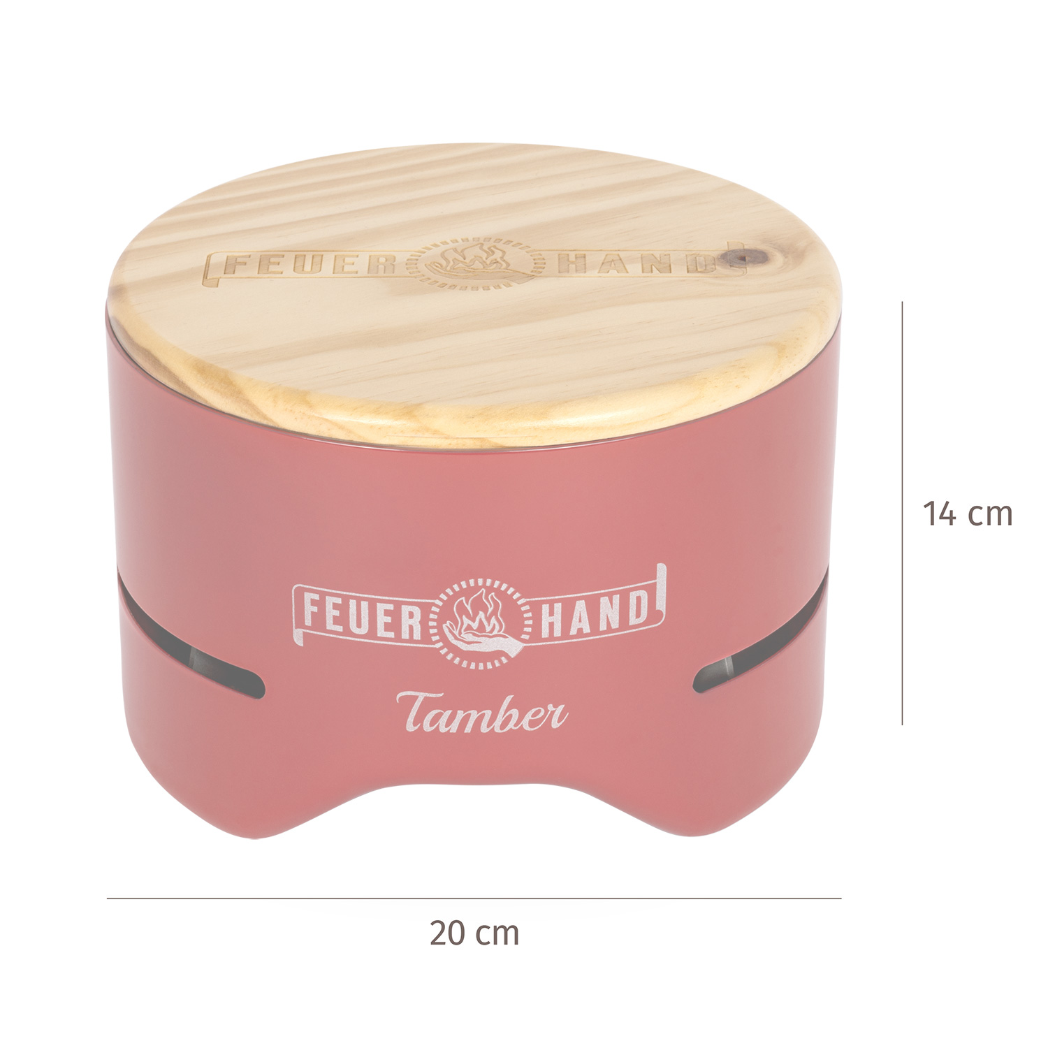 Feuerhand Tischgrill Tamber Rubinrot Feuerhand Tischgrill Tamber Rubinrot