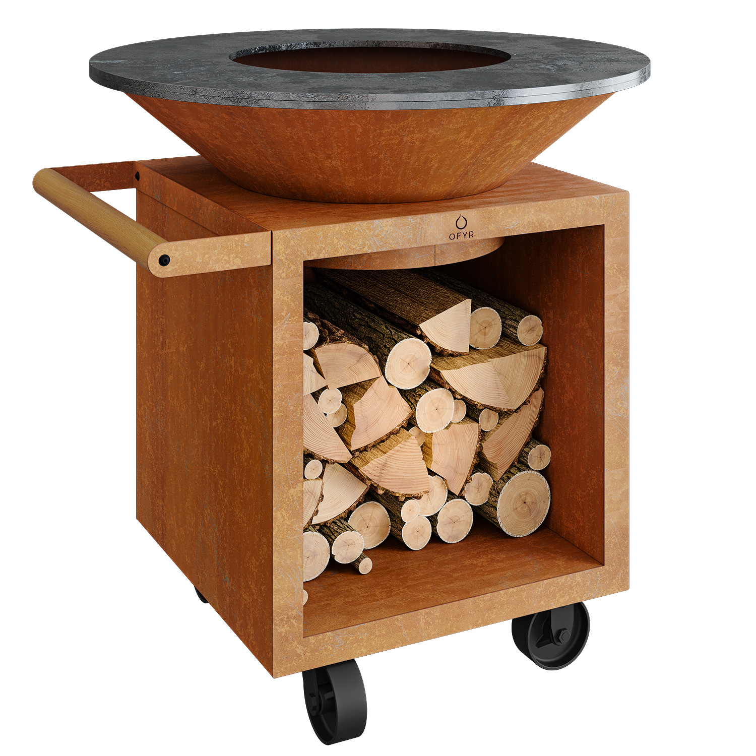 OFYR Classic Storage Corten 100 PRO Grill & Feuerstelle OFYR Classic Storage Corten 100 PRO Grill & Feuerstelle