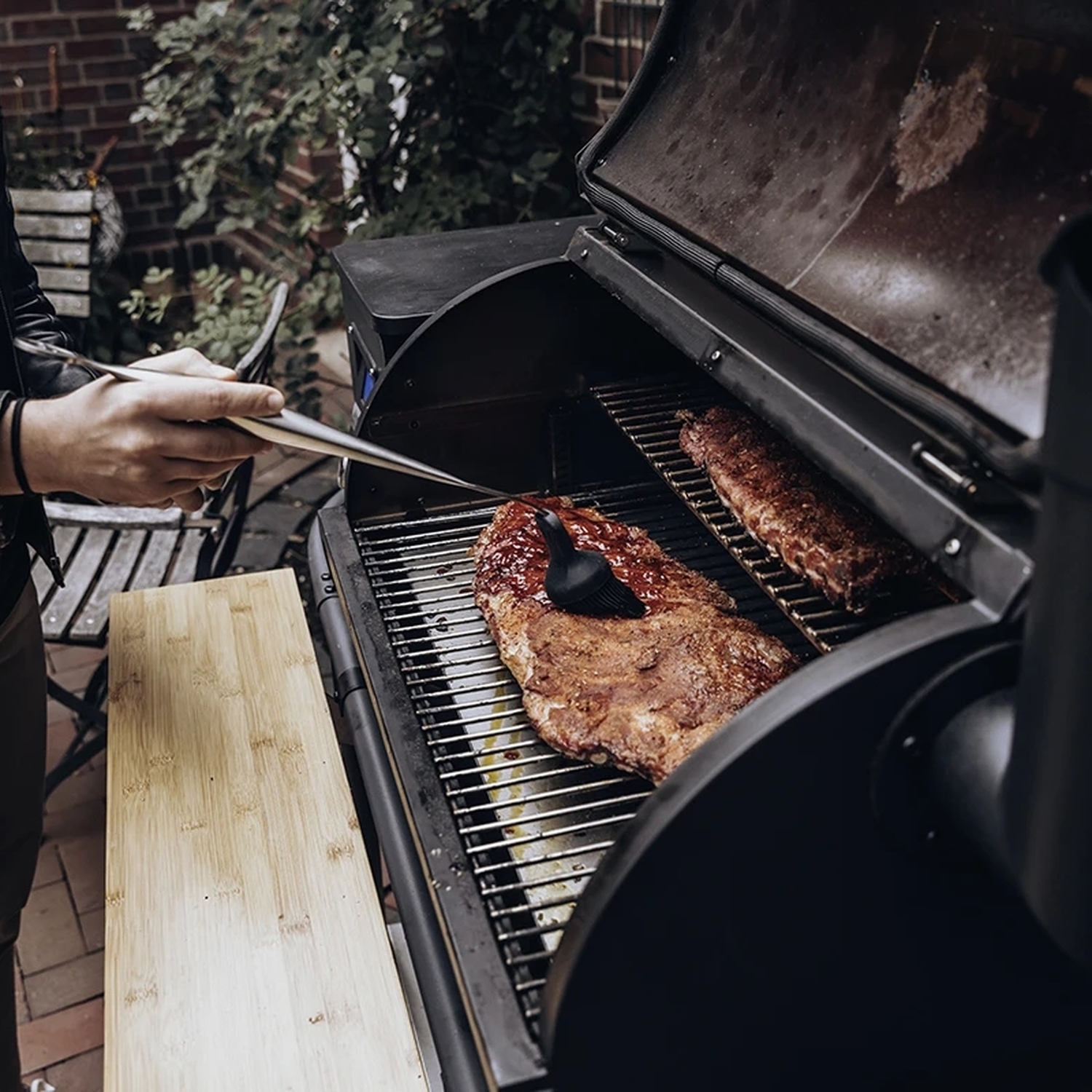 Moesta Simple BBQ Pinsel Edelstahl 37,5 cm