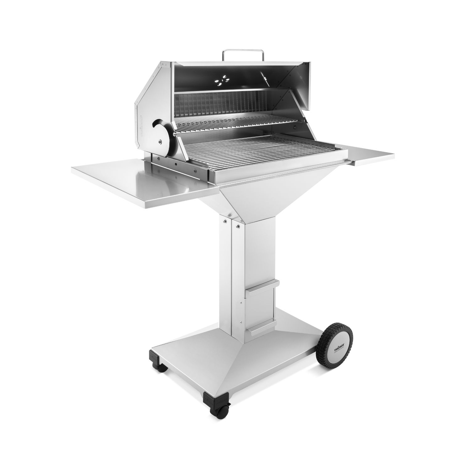 Thüros T4 Holzkohle-Grillstation Grillfläche 40 x 60 cm mit 4 Rollen Thüros T4 Holzkohle-Grillstation Grillfläche 40 x 60 cm mit 4 Rollen