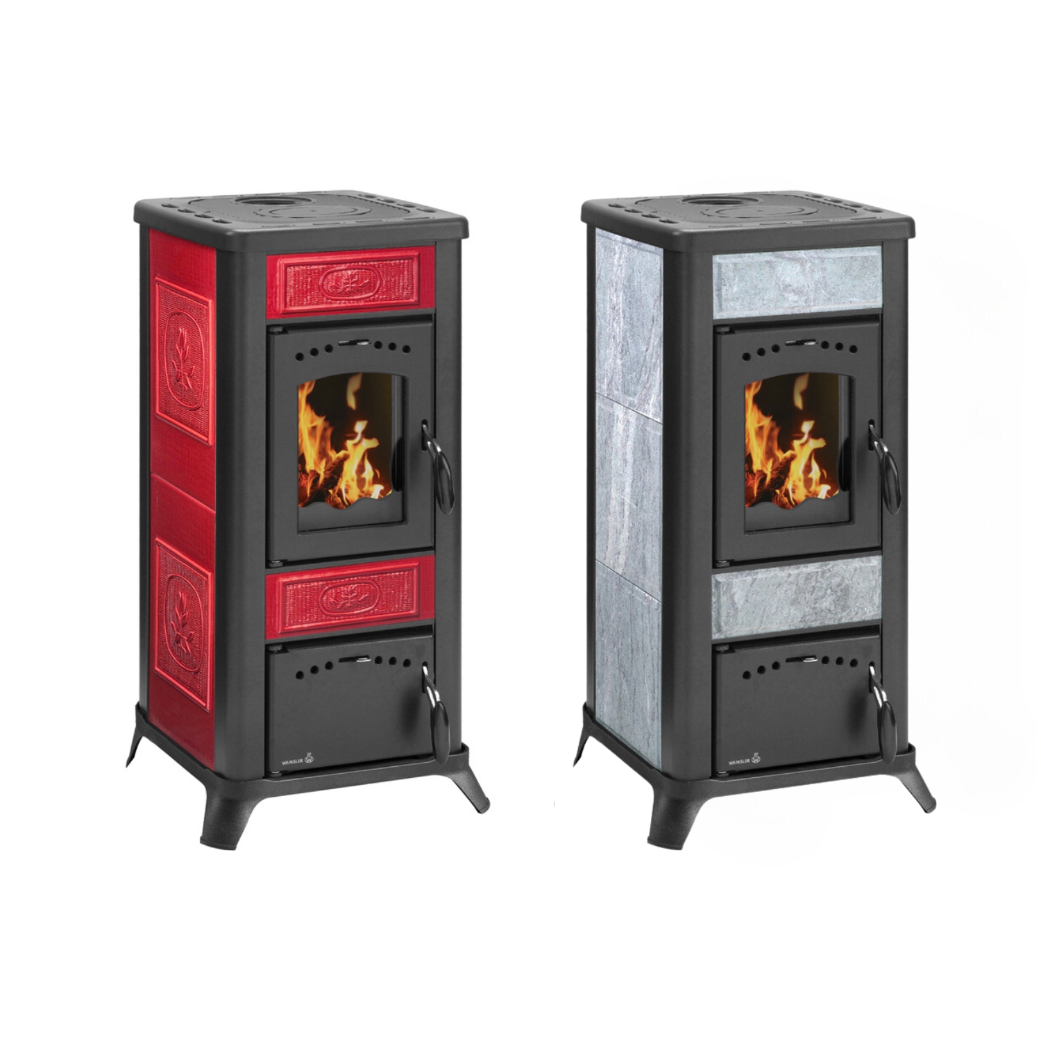 Wamsler Romantik Kaminofen Keramik Bordeaux Wamsler Romantik Kaminofen Keramik Bordeaux
