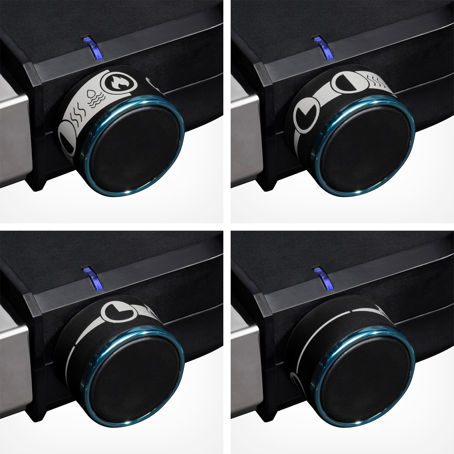 Weber Lumin Elektro-Tischgrill Schwarz Weber Lumin Elektro-Tischgrill Schwarz