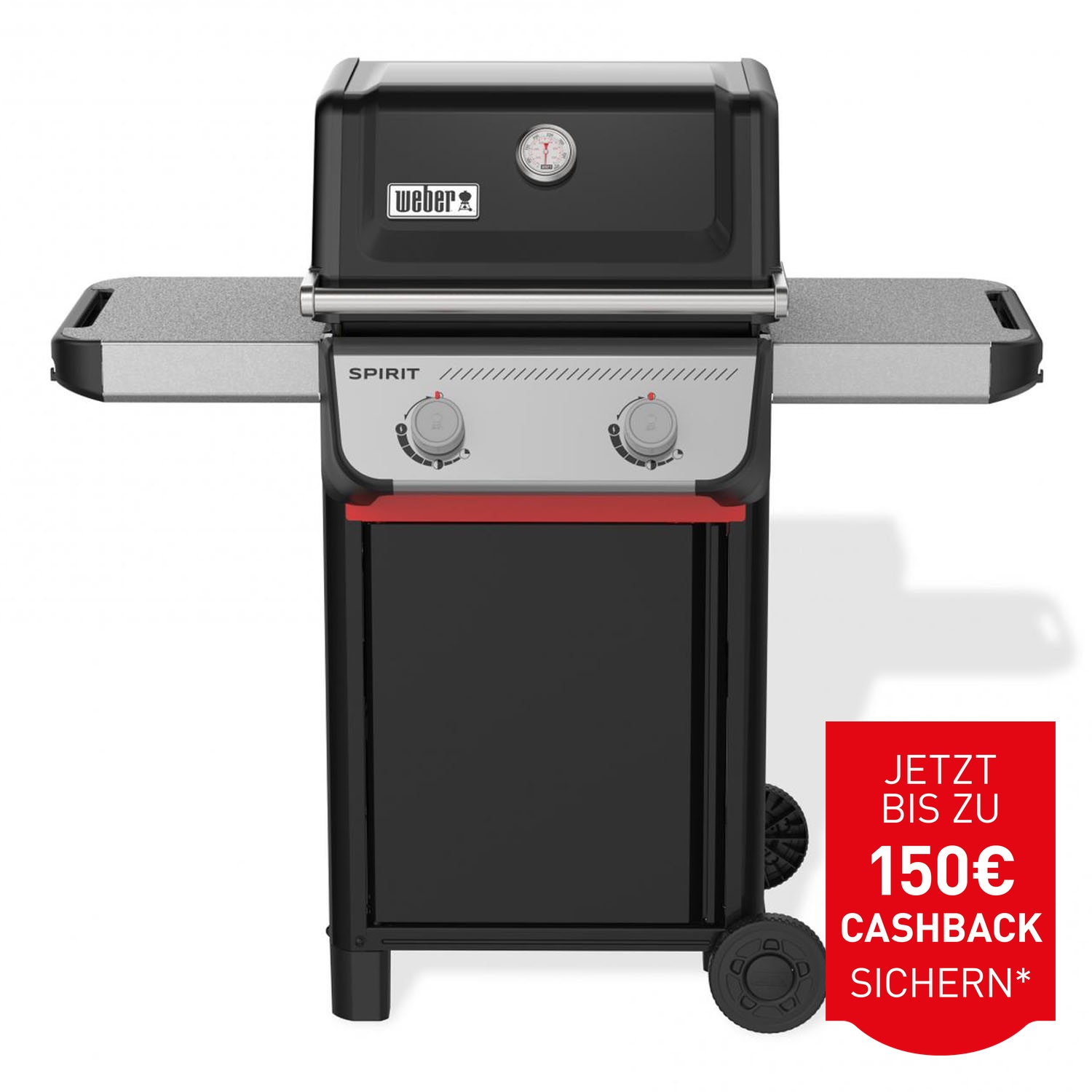Weber SPIRIT E210 Gasgrill Schwarz