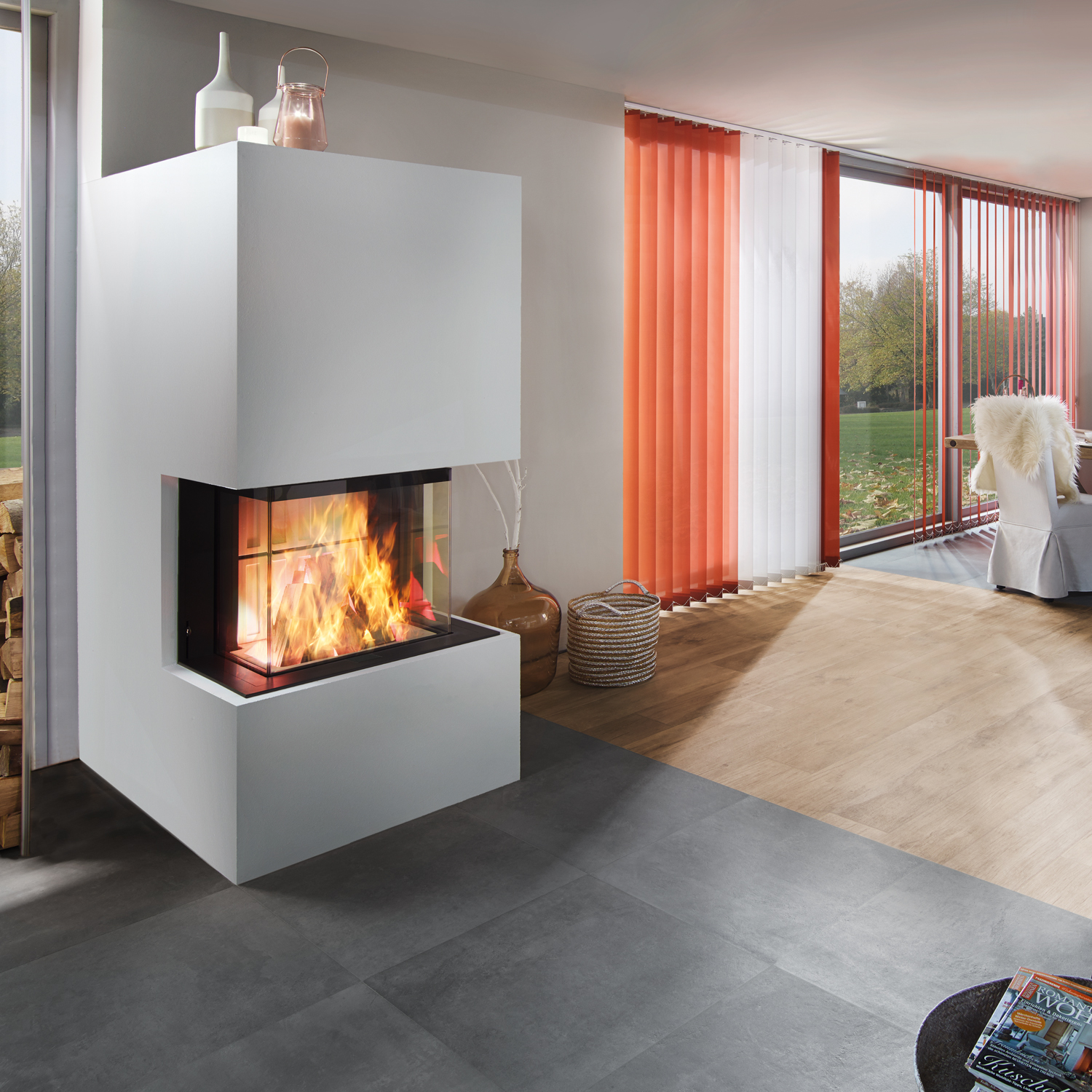 Spartherm Premium Arte-3RL-60h Kamineinsatz RRA Ø 250 mm