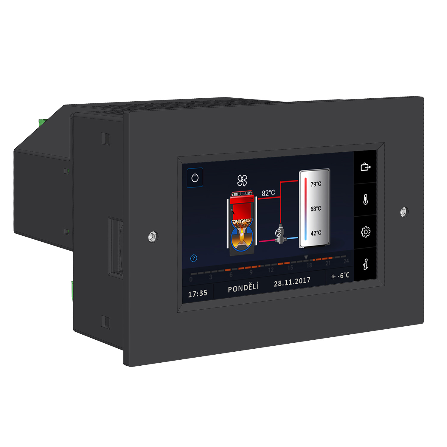 ATMOS ACD03 Heizungsregler inkl. Fühlerset und Abgasfühler für handbeschickte Kessel ATMOS ACD03 Heizungsregler inkl. Fühlerset und Abgasfühler für handbeschickte Kessel