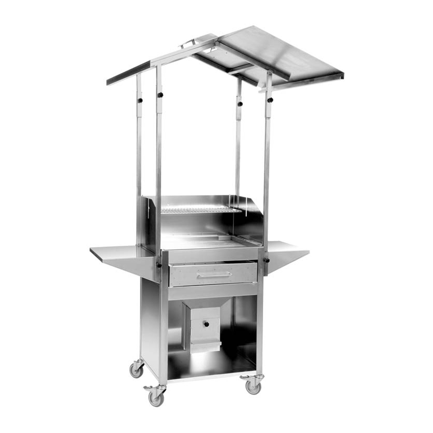 Thüros III Holzkohlegrill ohne Dach