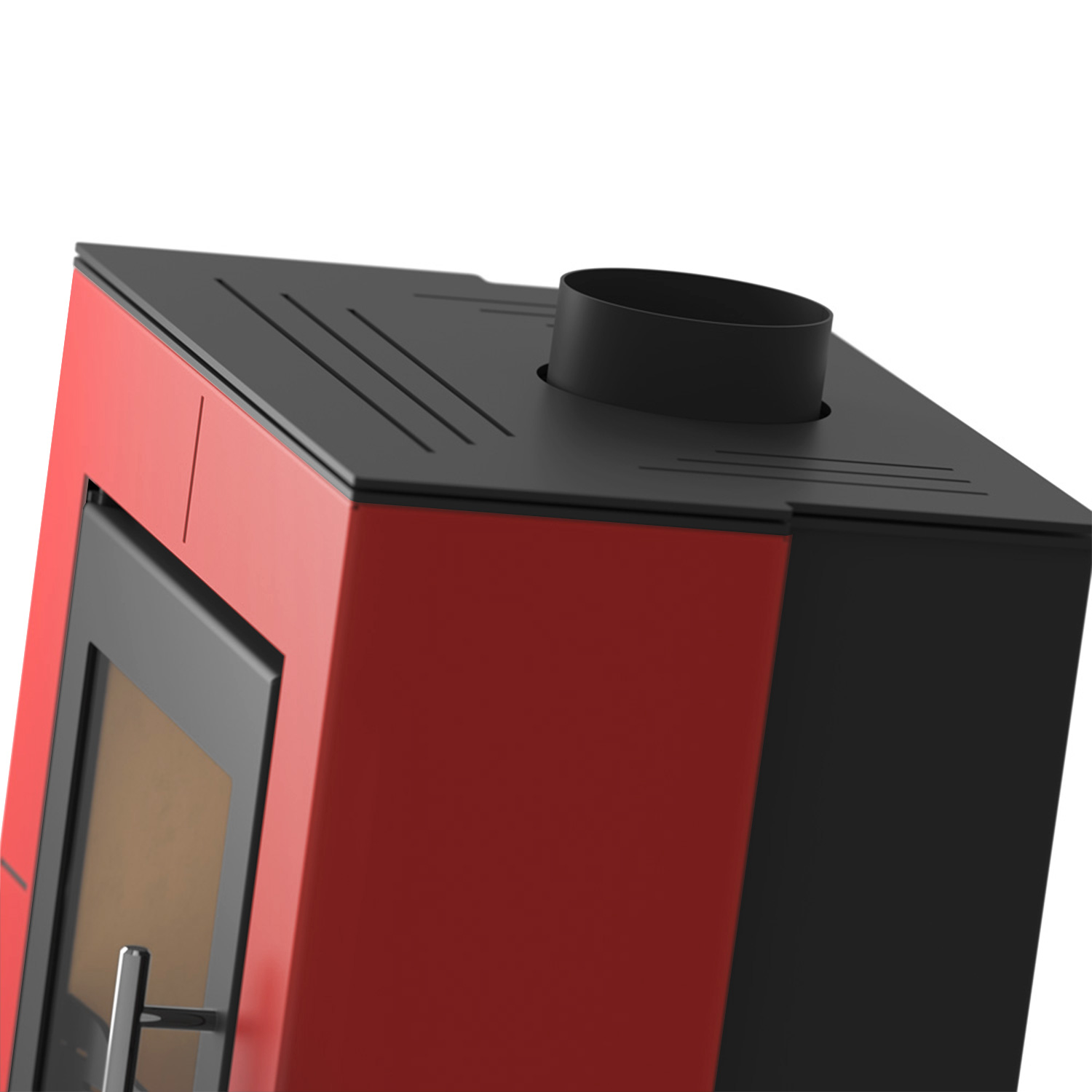 HS Flamingo EVENES Kaminofen Purple