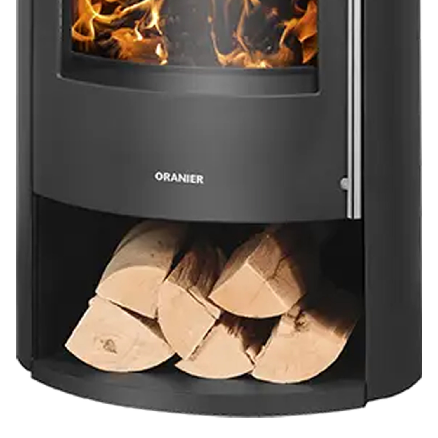 Oranier Polar Neo Bakery Kaminofen Stahl Schwarz