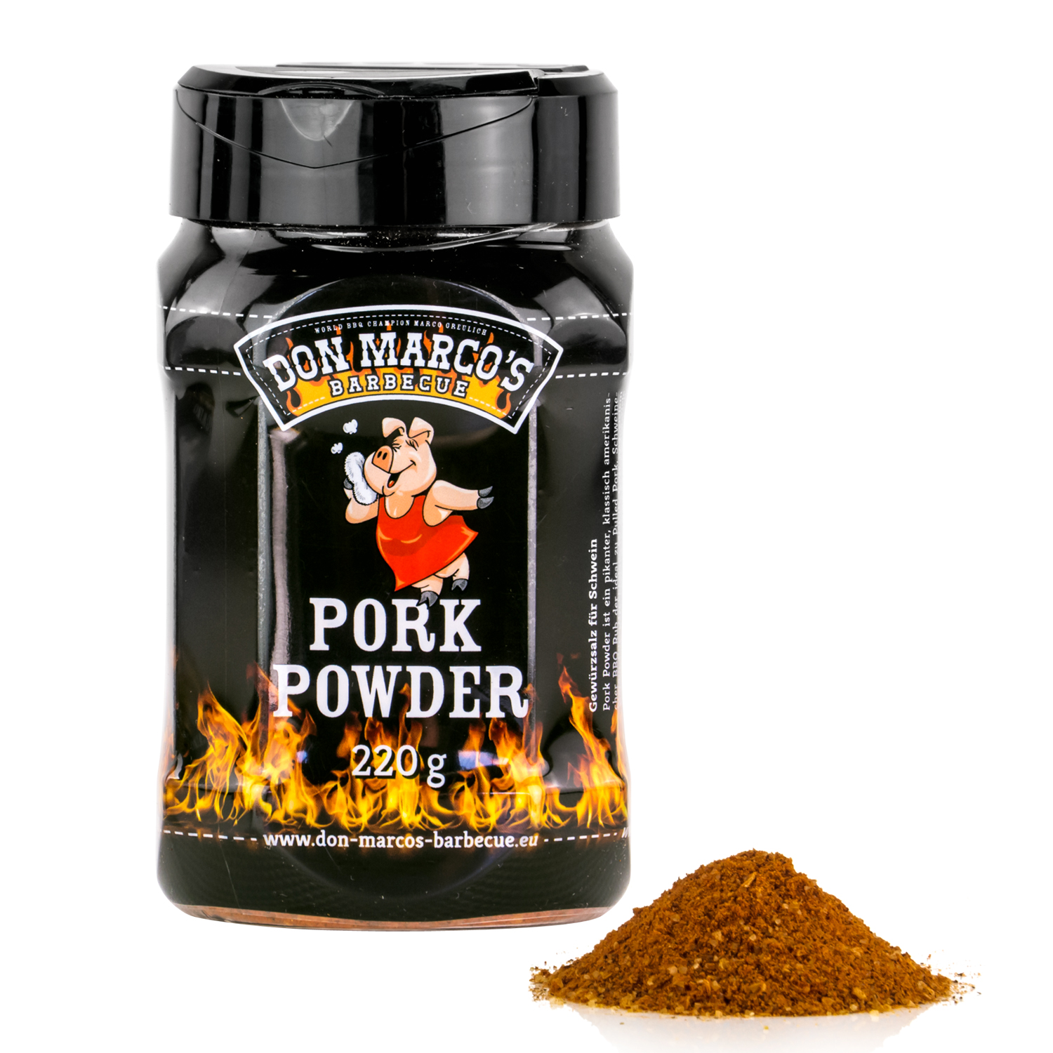 Don Marco´s Rub-Set: Pork Powder, Cherry Bomb & Carolina Mustard