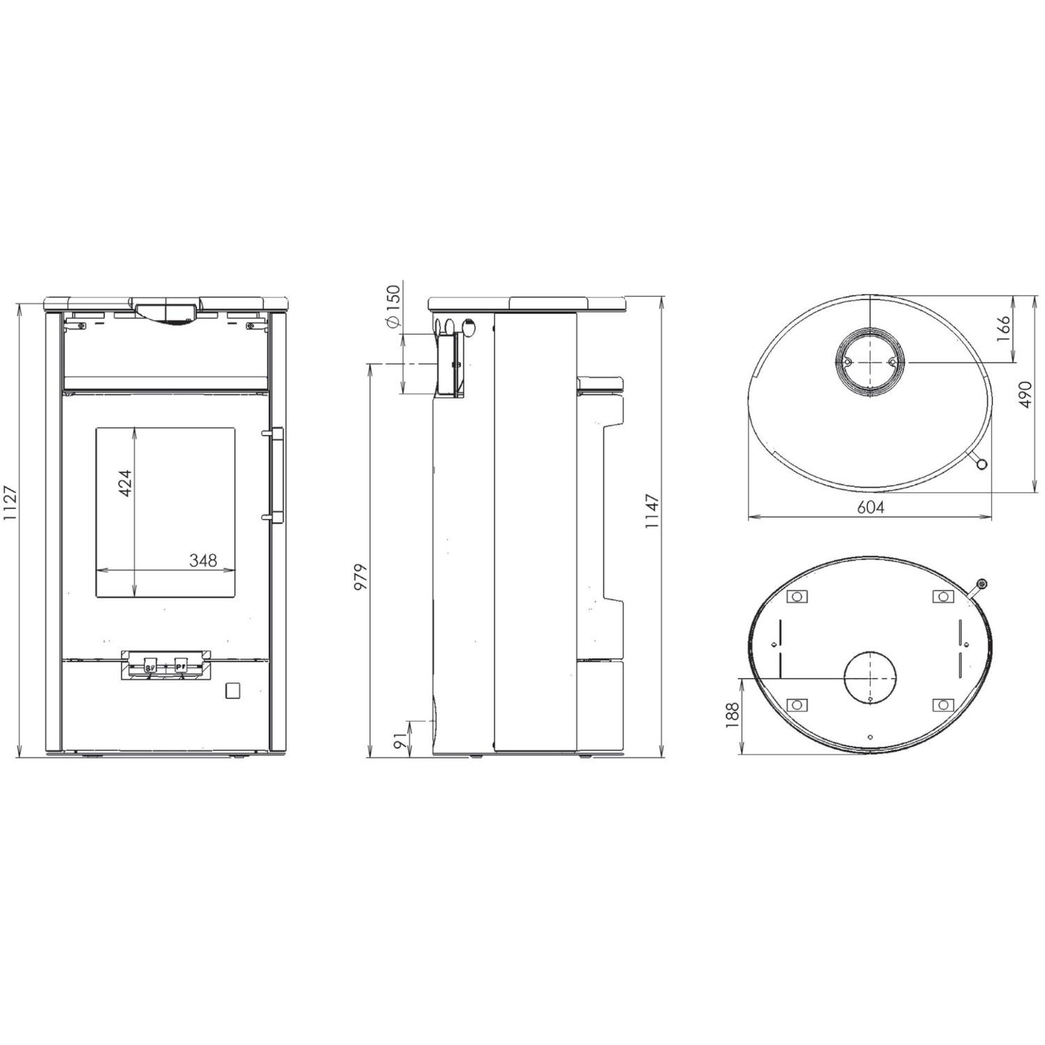 Justus Island 7 2.0 Kaminofen Stahl Schwarz / Speckstein Justus Island 7 2.0 Kaminofen Stahl Schwarz / Speckstein