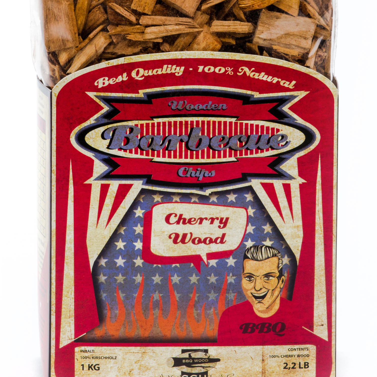 Axtschlag Wood Smoking Chips Kirsche 1 kg Axtschlag Wood Smoking Chips Kirsche 1 kg